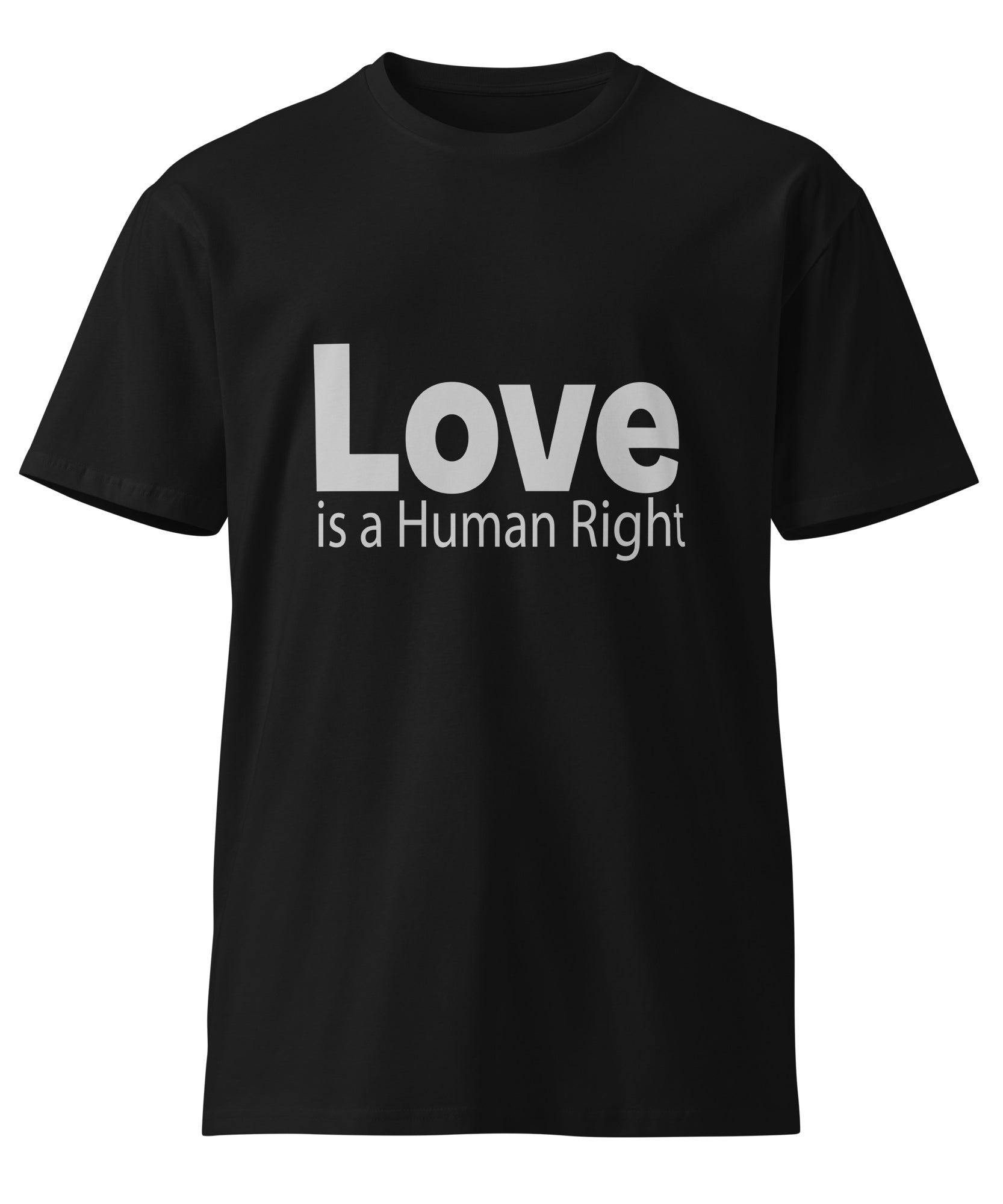 Love Is Human Right Unisex Premium Cotton T-Shirt | Gallory Hive