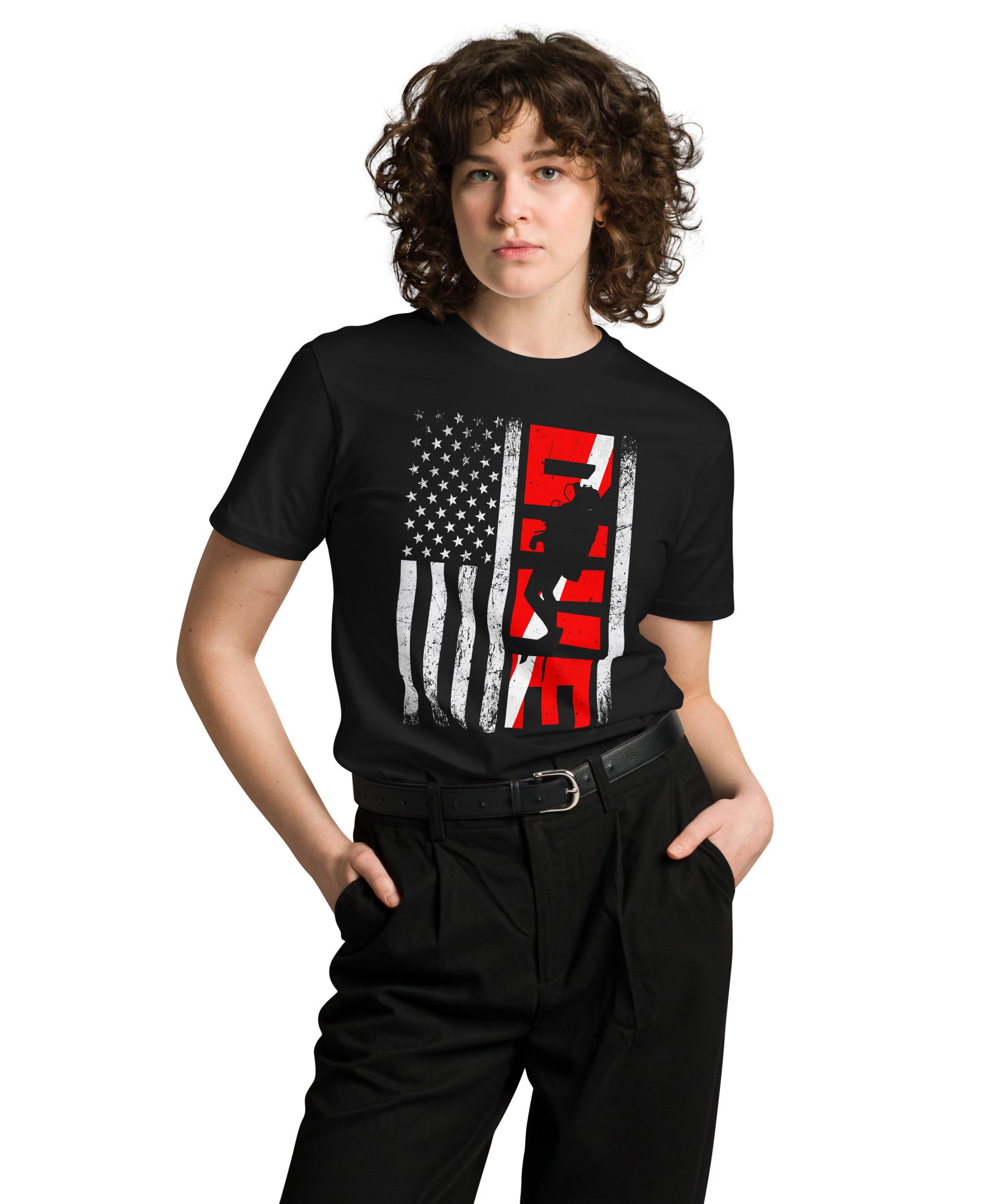 Scuba Dive Unisex Premium Cotton T-Shirt | Gallory Hive