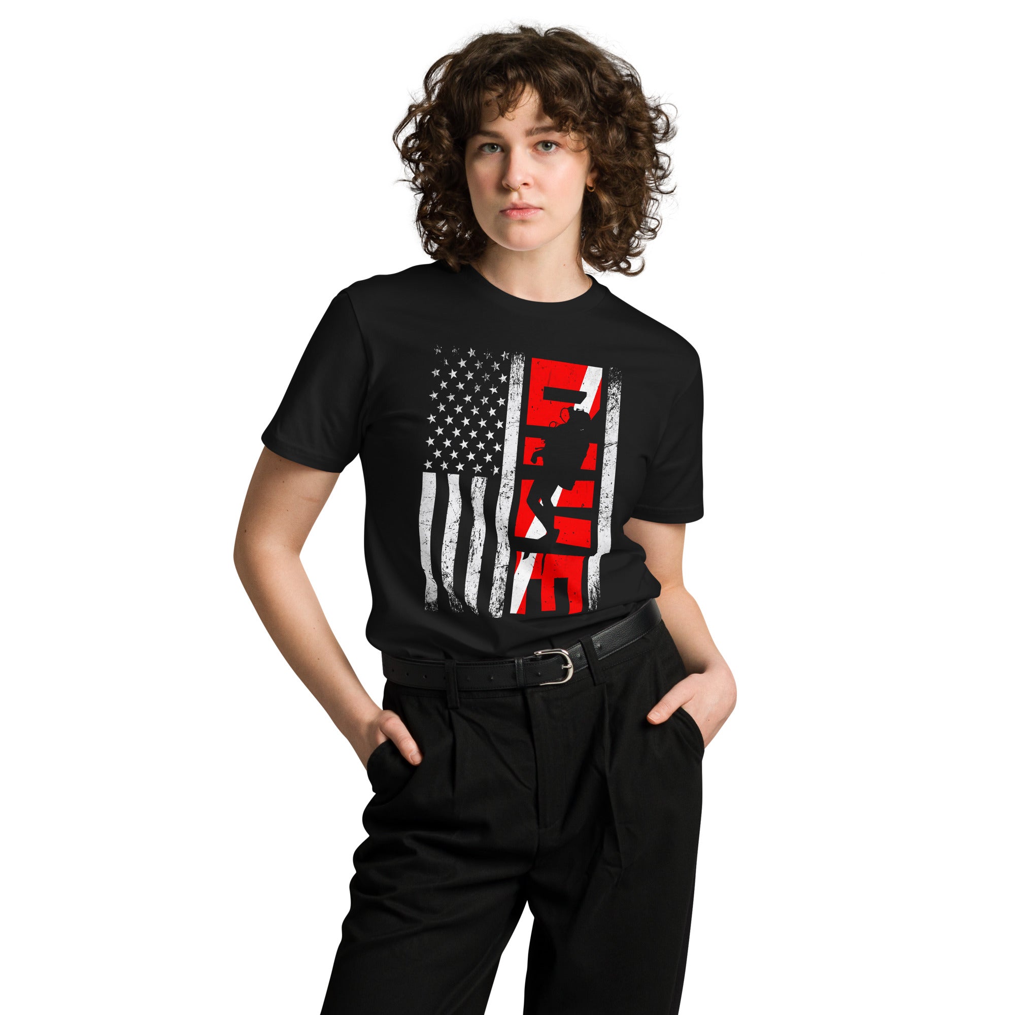 Scuba Dive Unisex Premium Cotton T-Shirt | Gallory Hive
