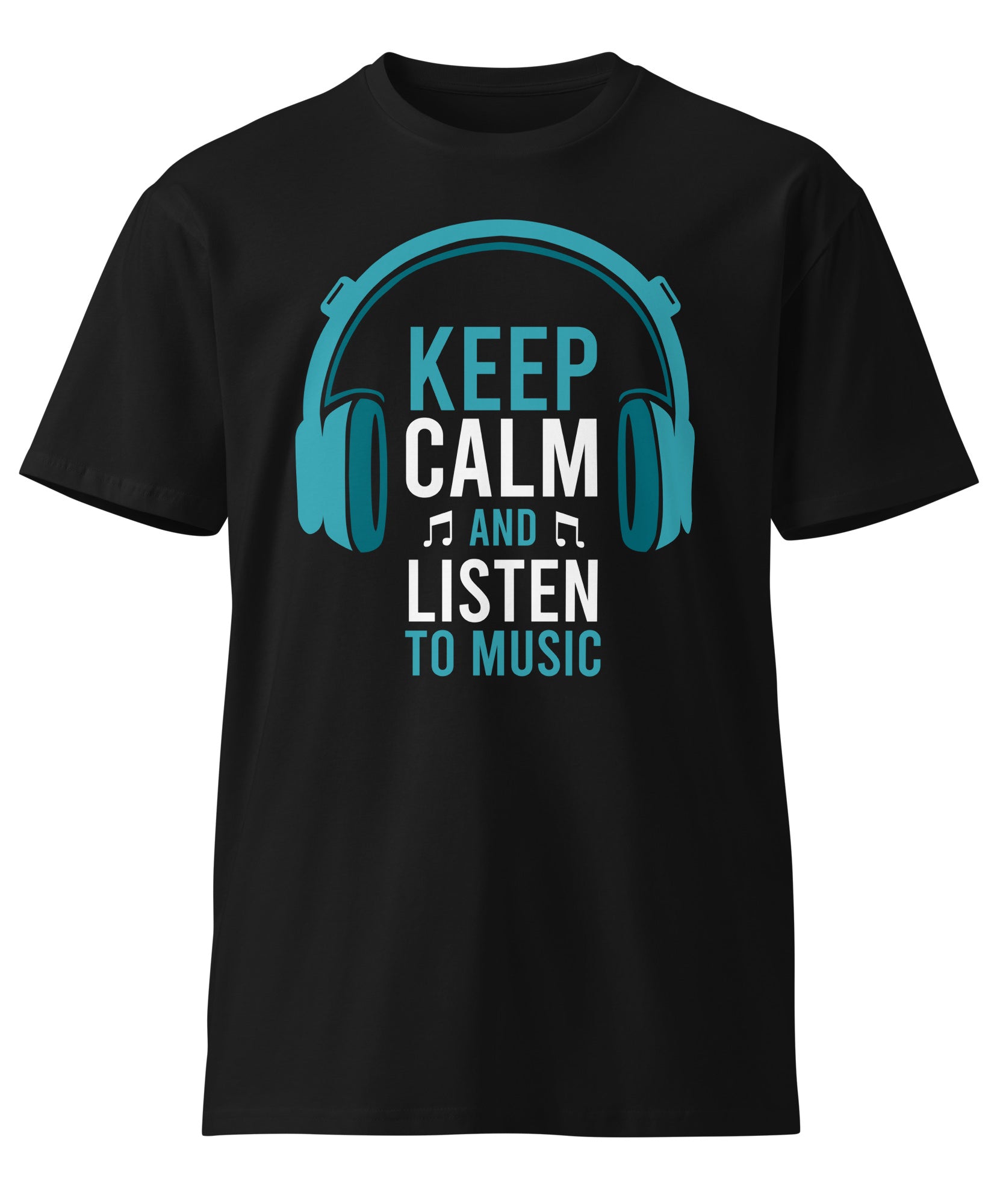 Keep Calm Listen Music Lover T-Shirt | Gallory Hive