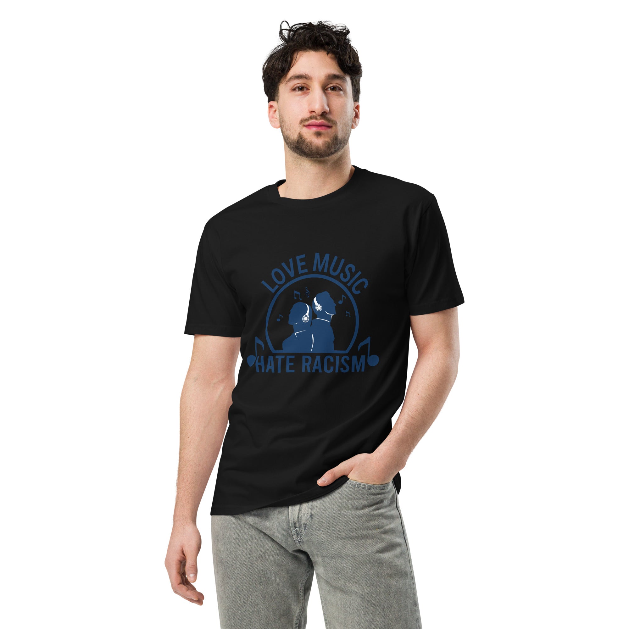 Love Music Hate Racism T-Shirt | Gallory Hive
