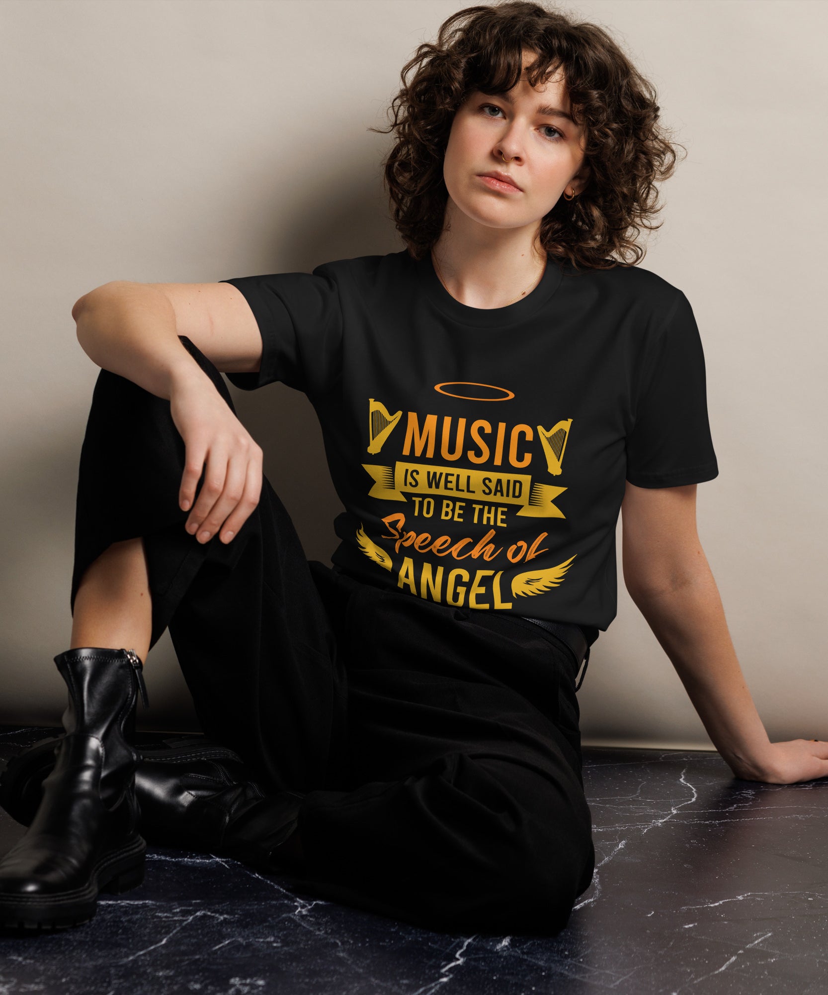 Music Is the Speech of Angels T-Shirt | Gallory Hive