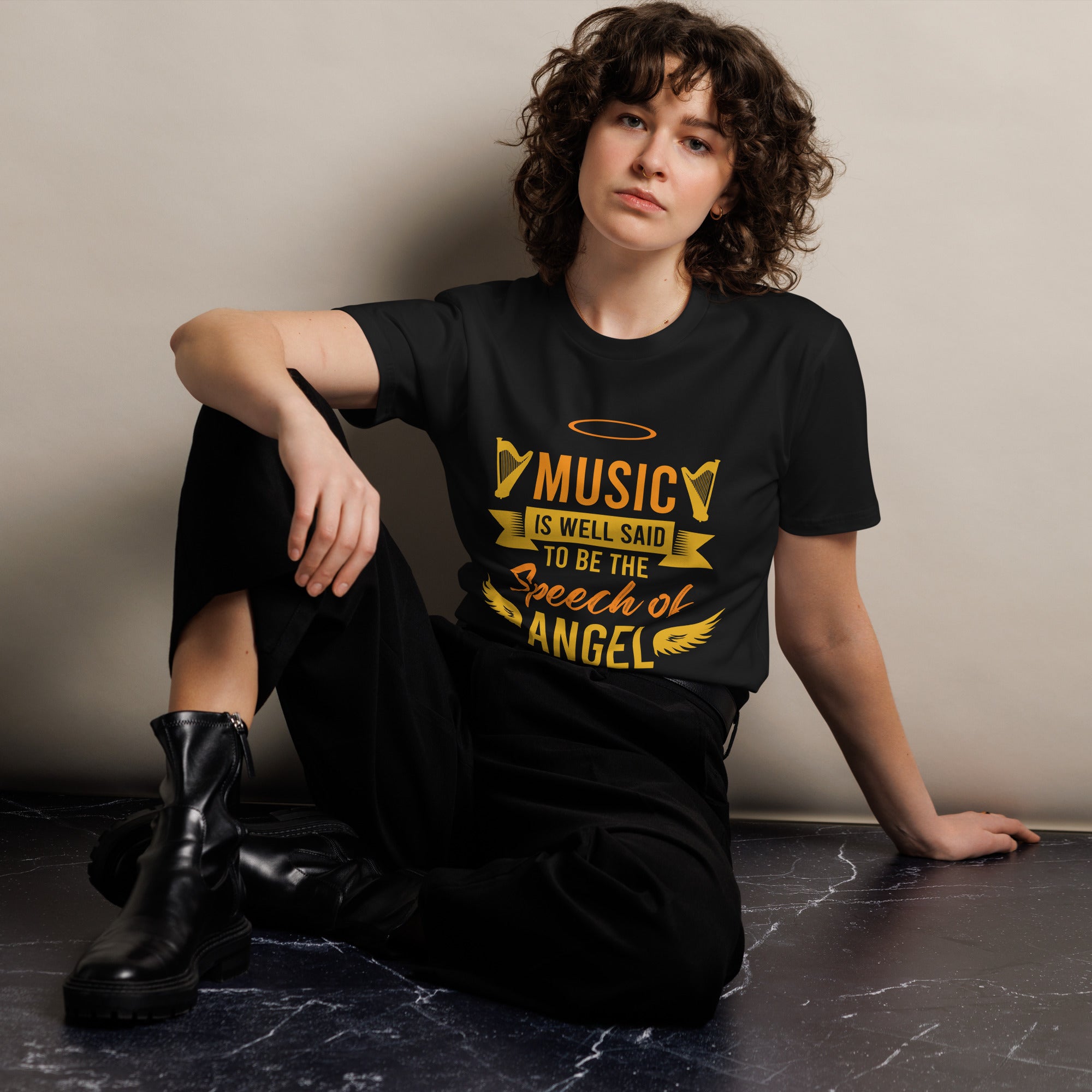 Music Is the Speech of Angels T-Shirt | Gallory Hive