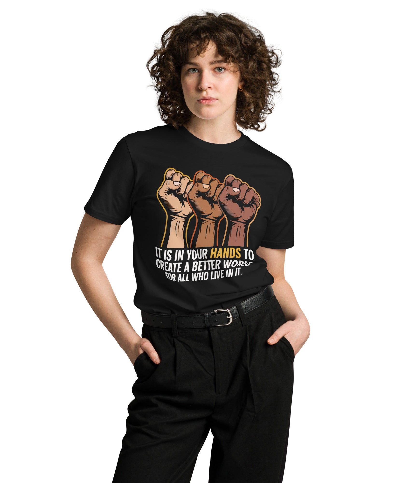 Inspirational Quote Unisex Premium Cotton T-Shirt | Gallory Hive