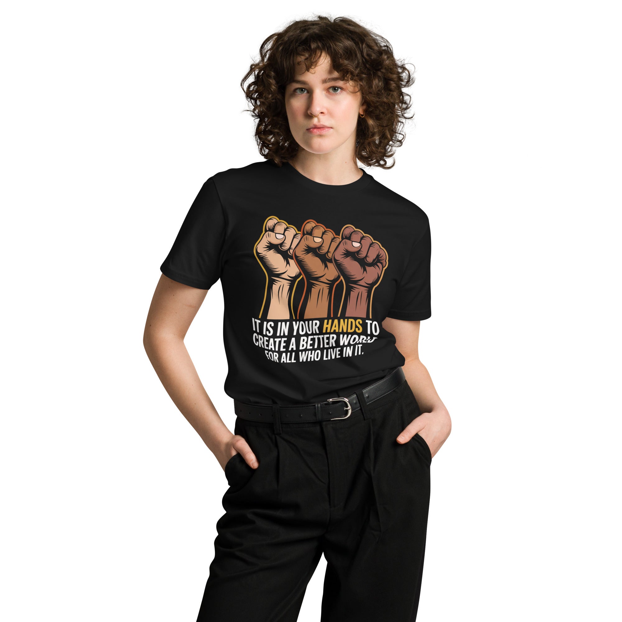 Inspirational Quote Unisex Premium Cotton T-Shirt | Gallory Hive