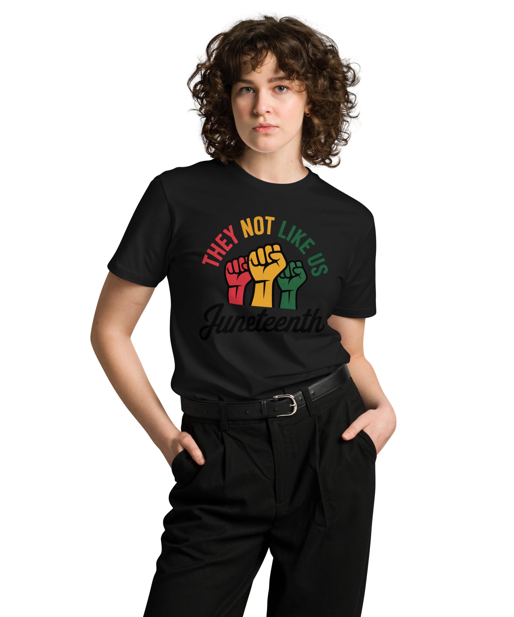 They Not Like Us Graphic Unisex Premium Cotton T-Shirt | Gallory Hive