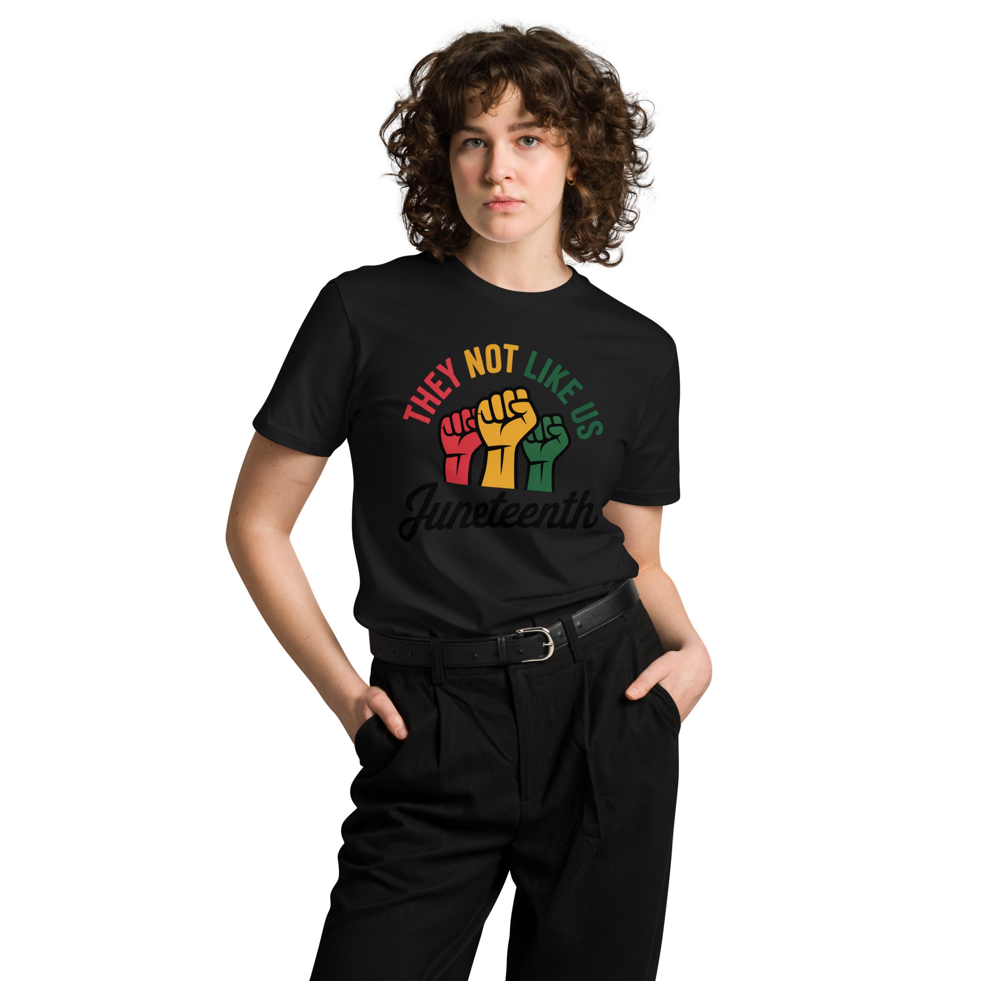 They Not Like Us Graphic Unisex Premium Cotton T-Shirt | Gallory Hive