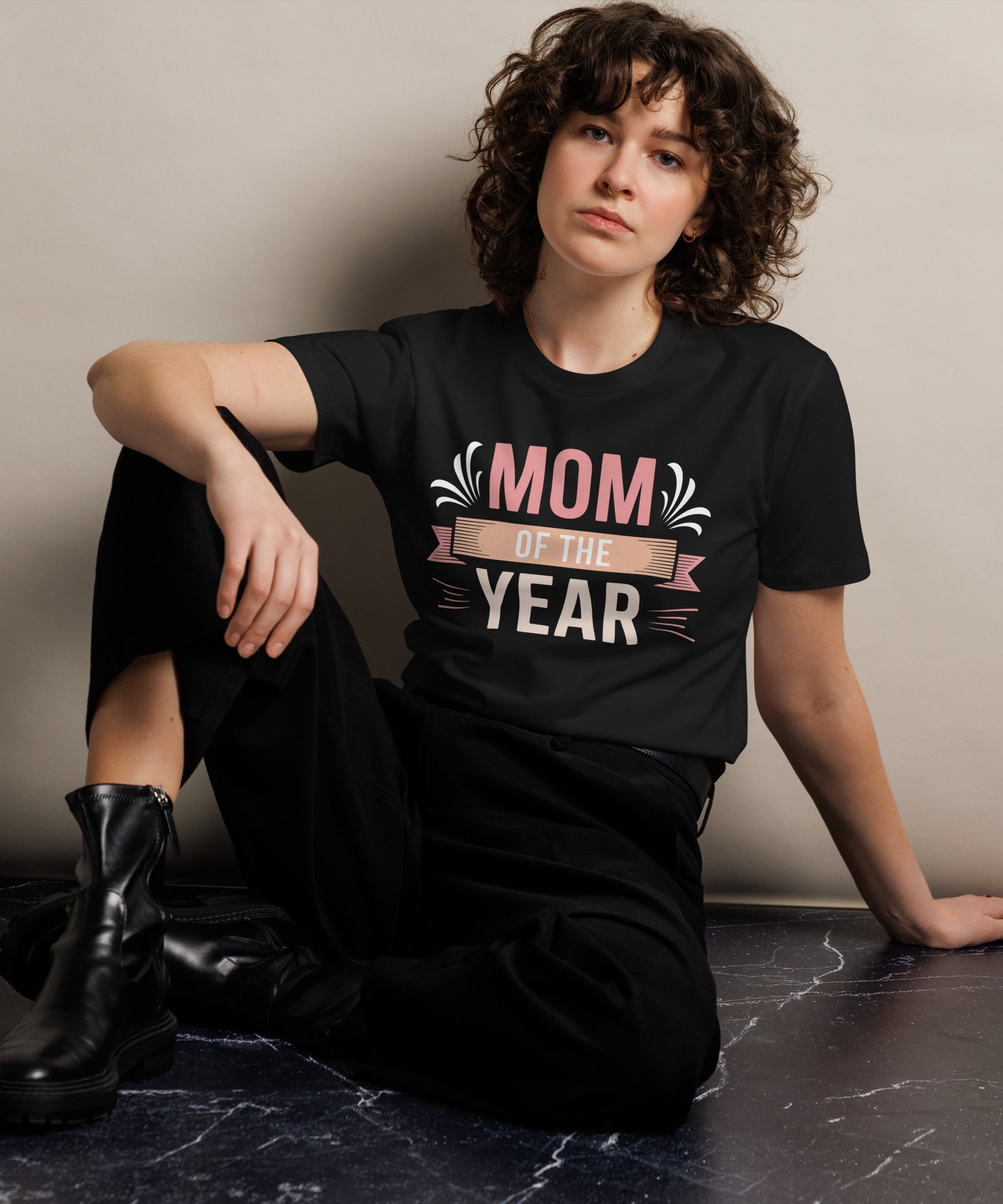Mom of the Year Funny Mother's Day Premium T-shirt | Gallory Hive