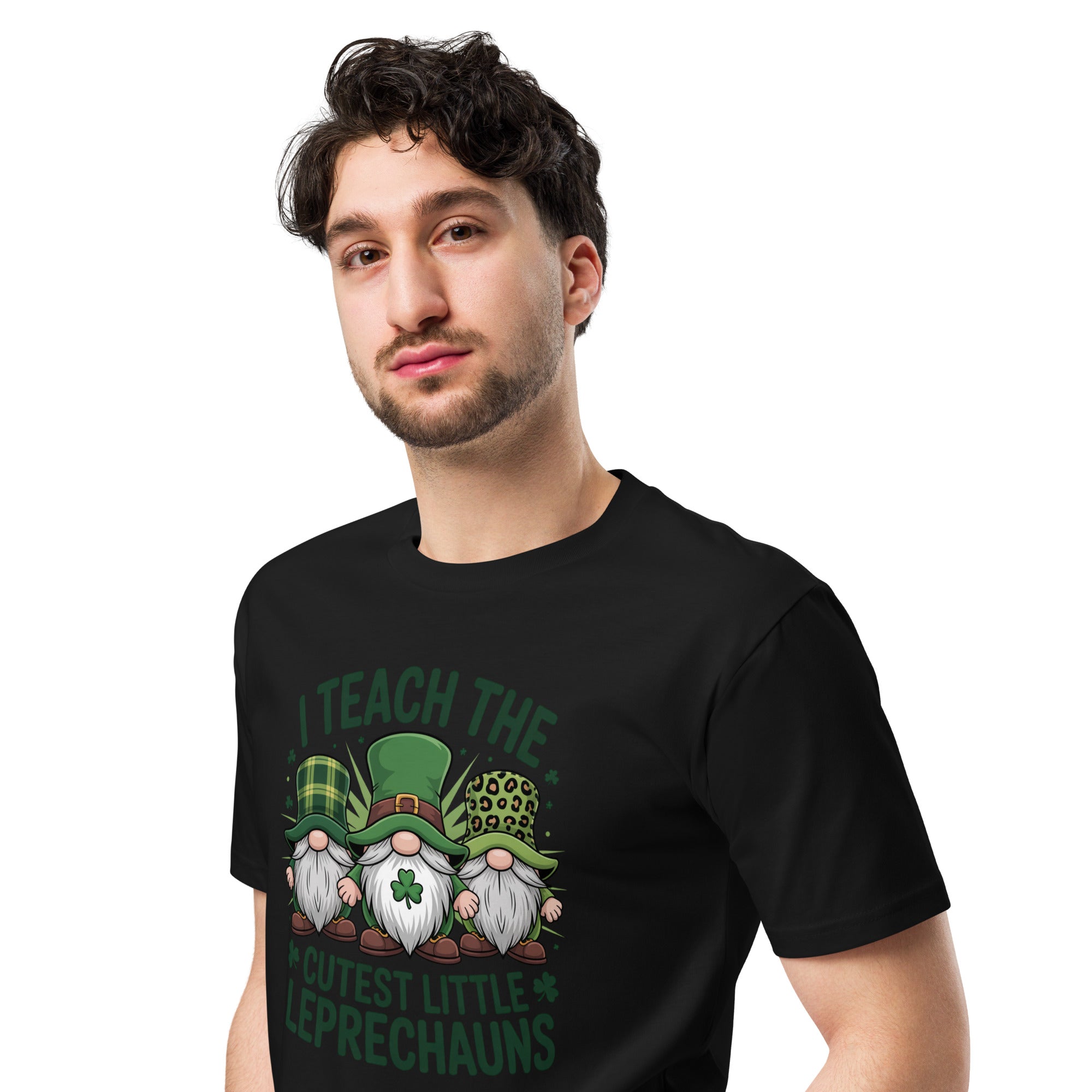 Leprechaun St Patricks Day Unisex Premium T-Shirt | Gallory Hive