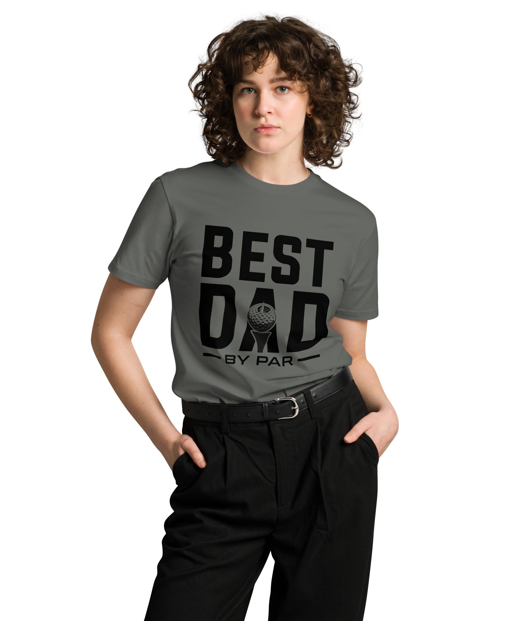 Modern Golf Art Unisex Premium T-Shirt | Gallory Hive