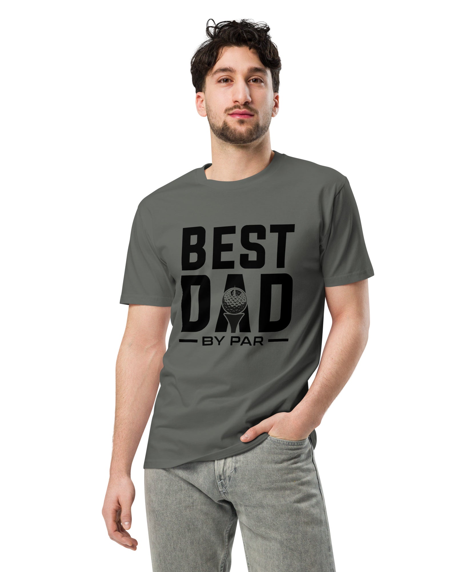 Modern Golf Art Unisex Premium T-Shirt | Gallory Hive