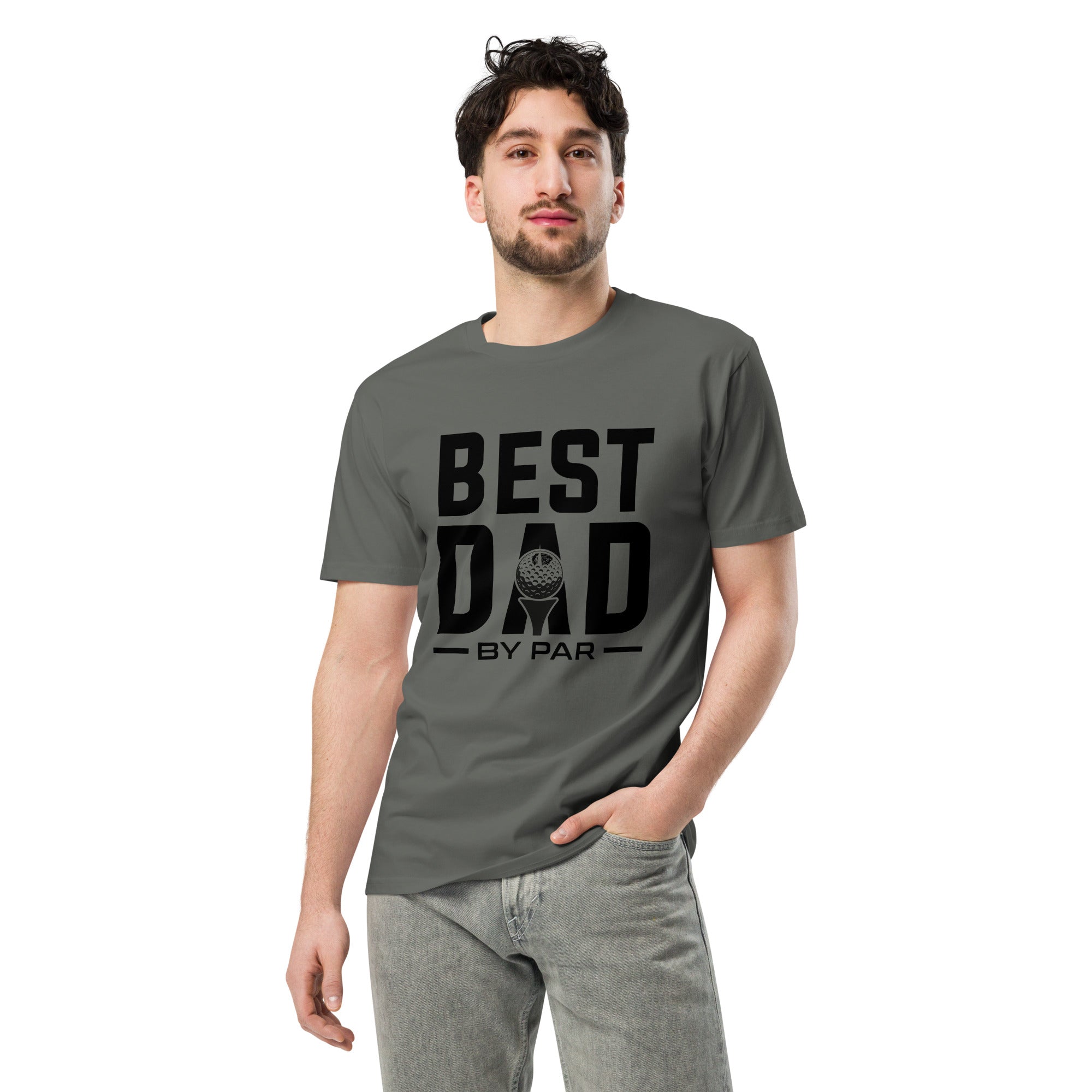 Modern Golf Art Unisex Premium T-Shirt | Gallory Hive
