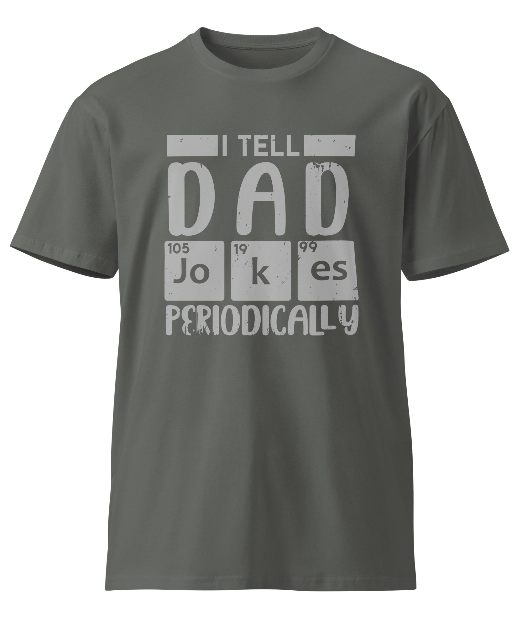 Dad Jokes Premium Cotton Unisex T-Shirt | Gallory Hive