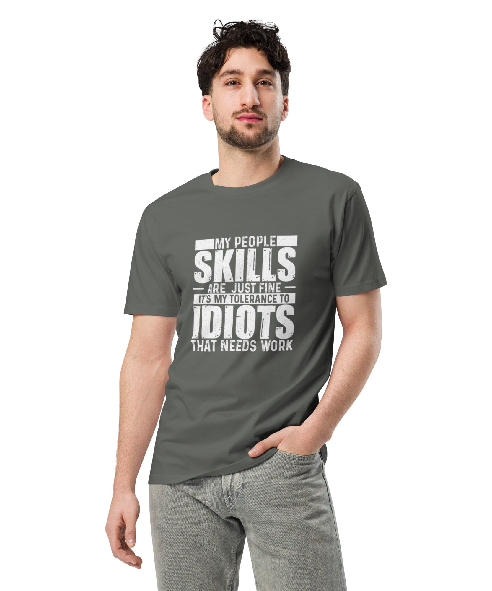 Sarcastic People Skills Unisex Graphic T-Shirt | Gallory Hive