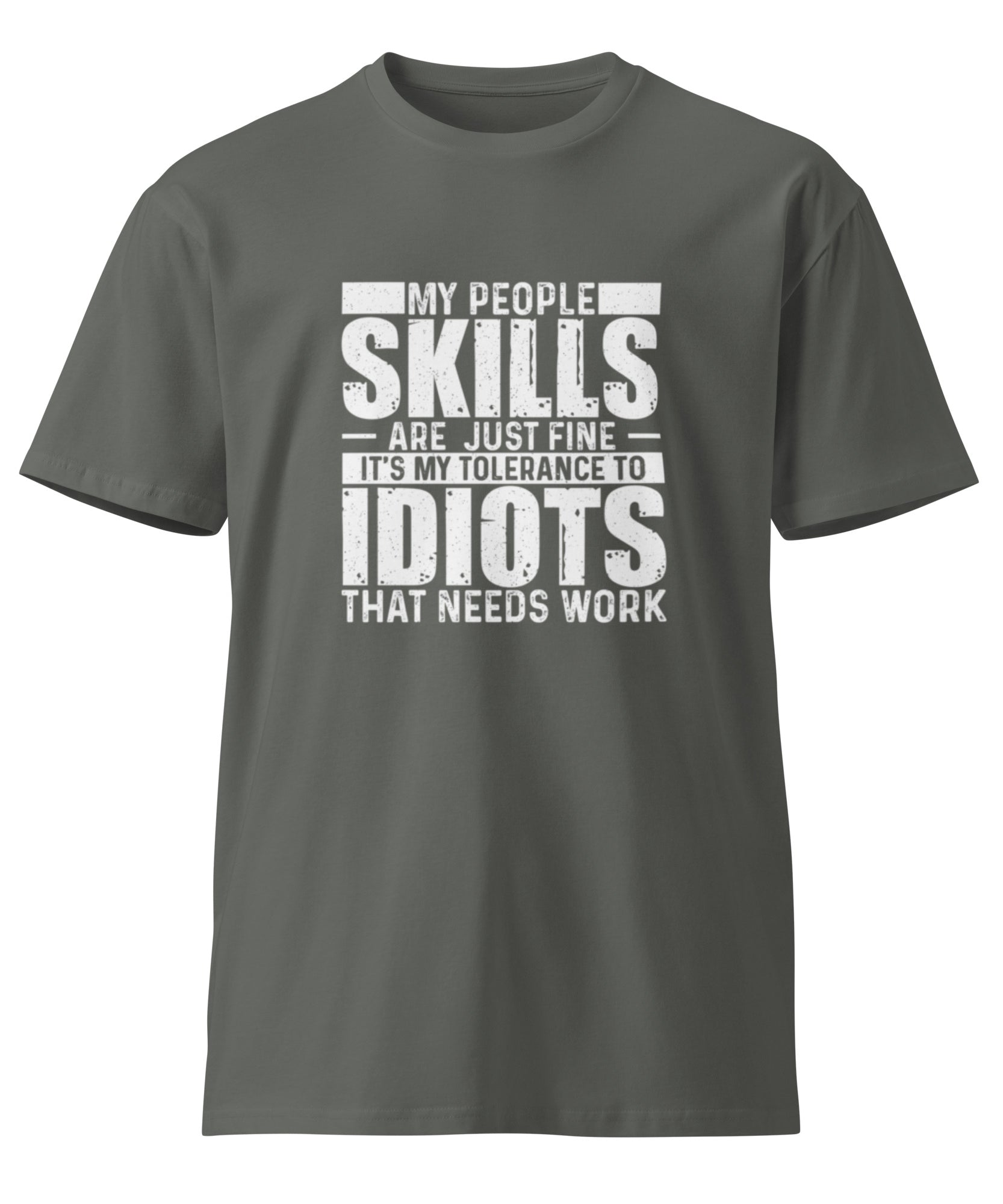 Sarcastic People Skills Unisex Graphic T-Shirt | Gallory Hive