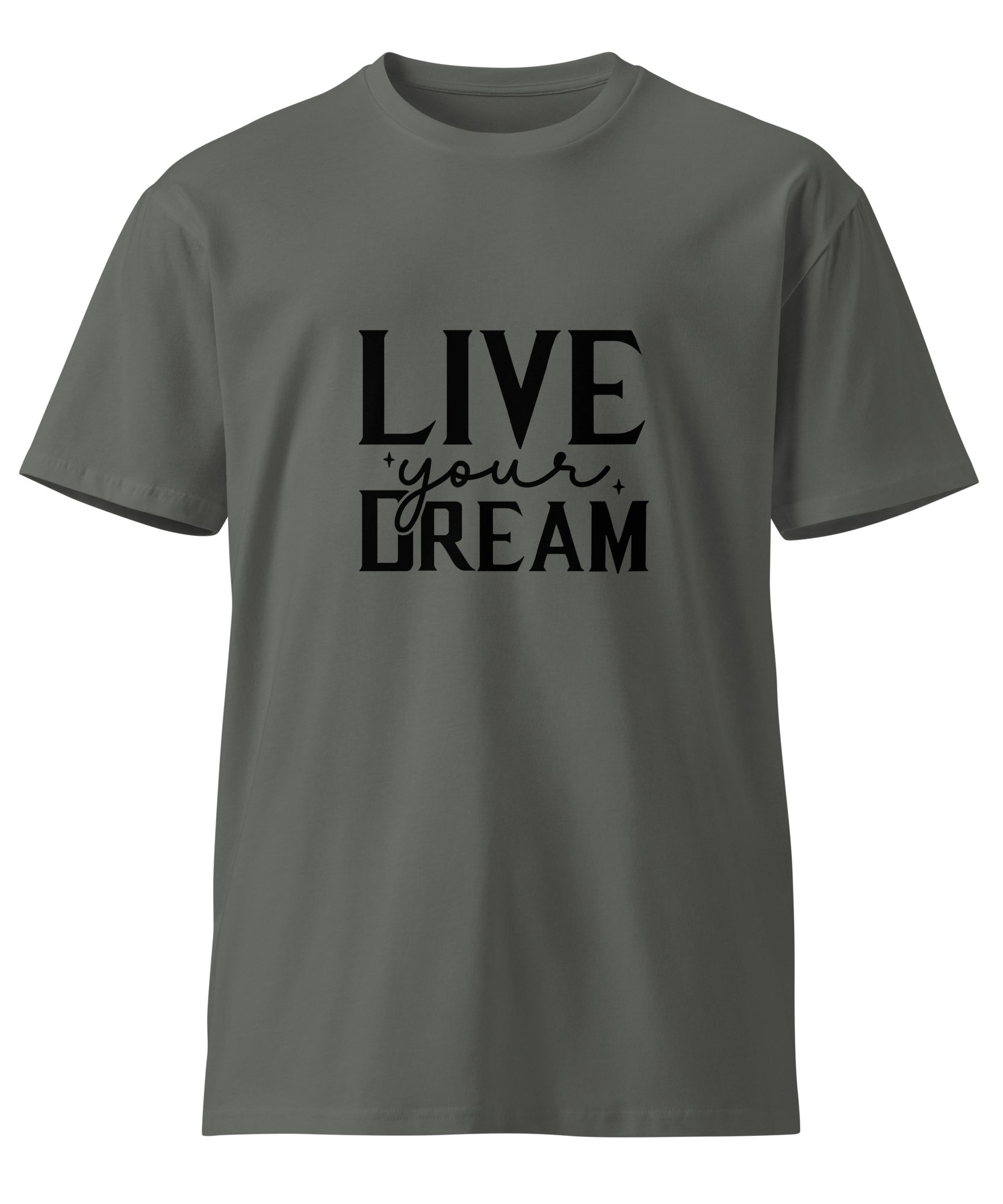 Modern Minimalist Black Graphic Cotton T-Shirt | Gallory Hive