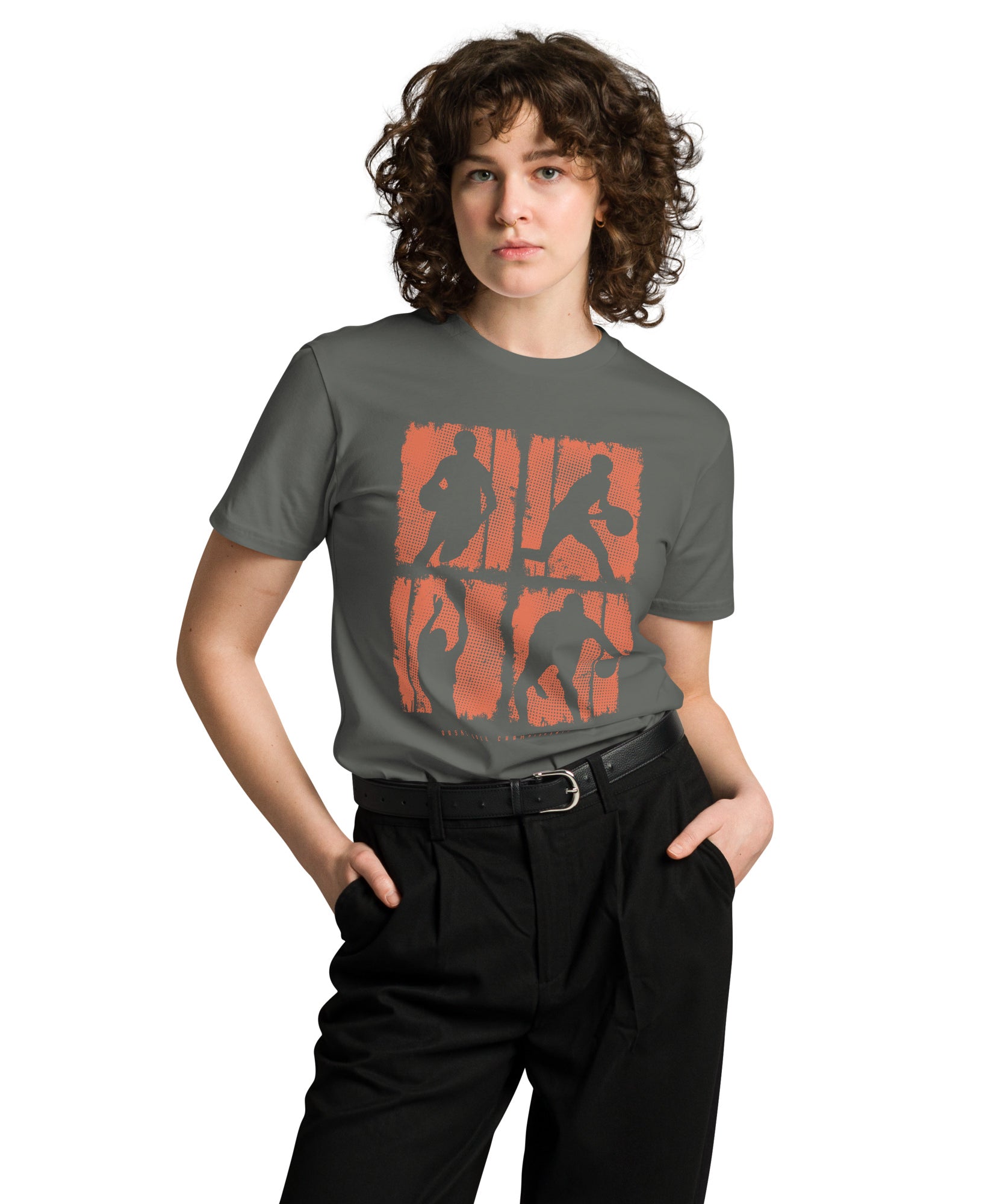 Basketball Championship Premium Cotton T-Shirt | Gallory Hive