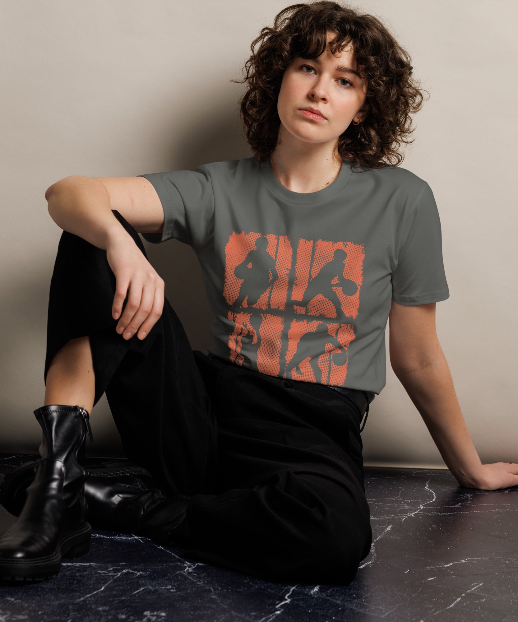 Basketball Championship Premium Cotton T-Shirt | Gallory Hive