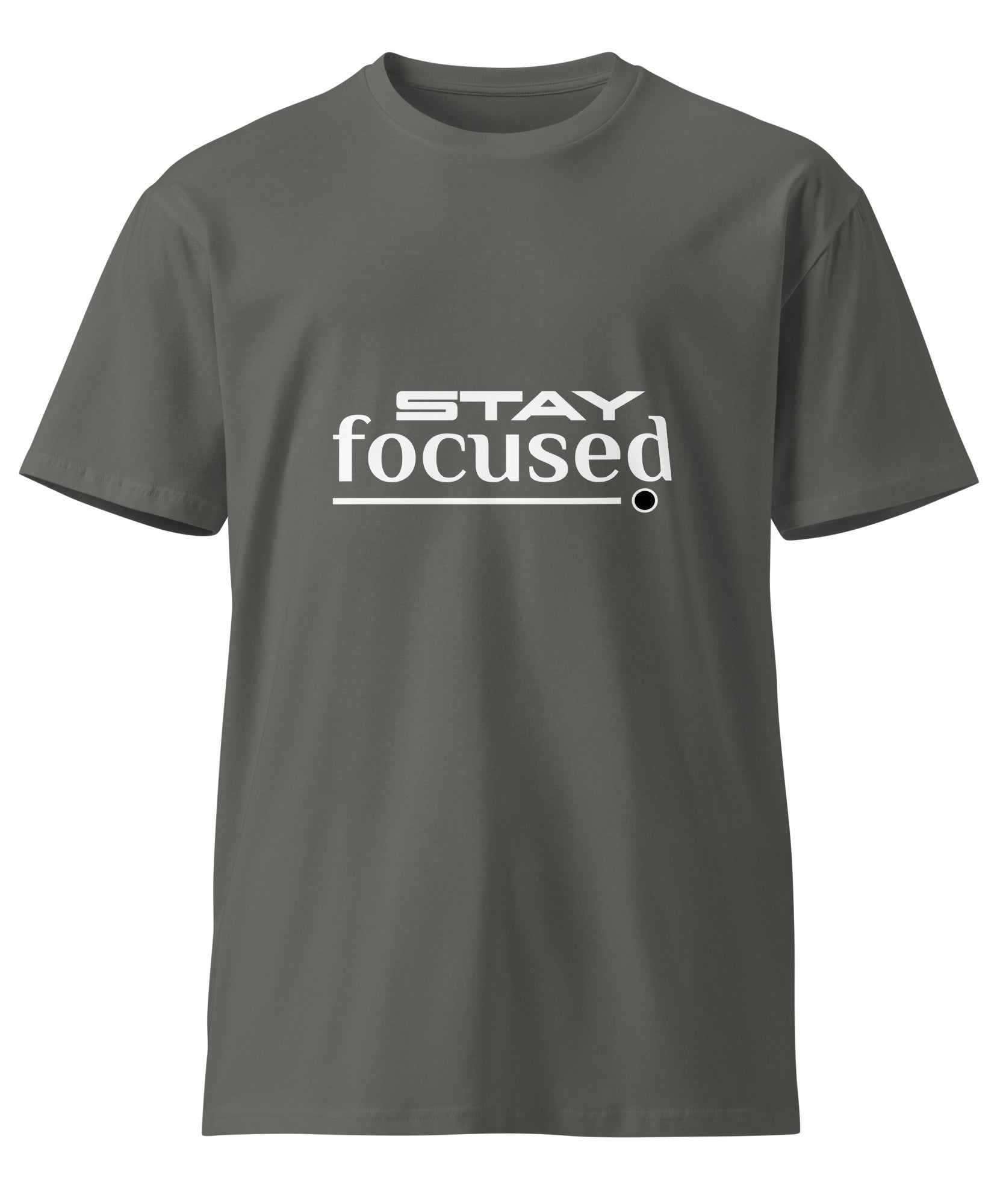 Stay Focused Unisex Premium Cotton T-Shirt | Gallory Hive