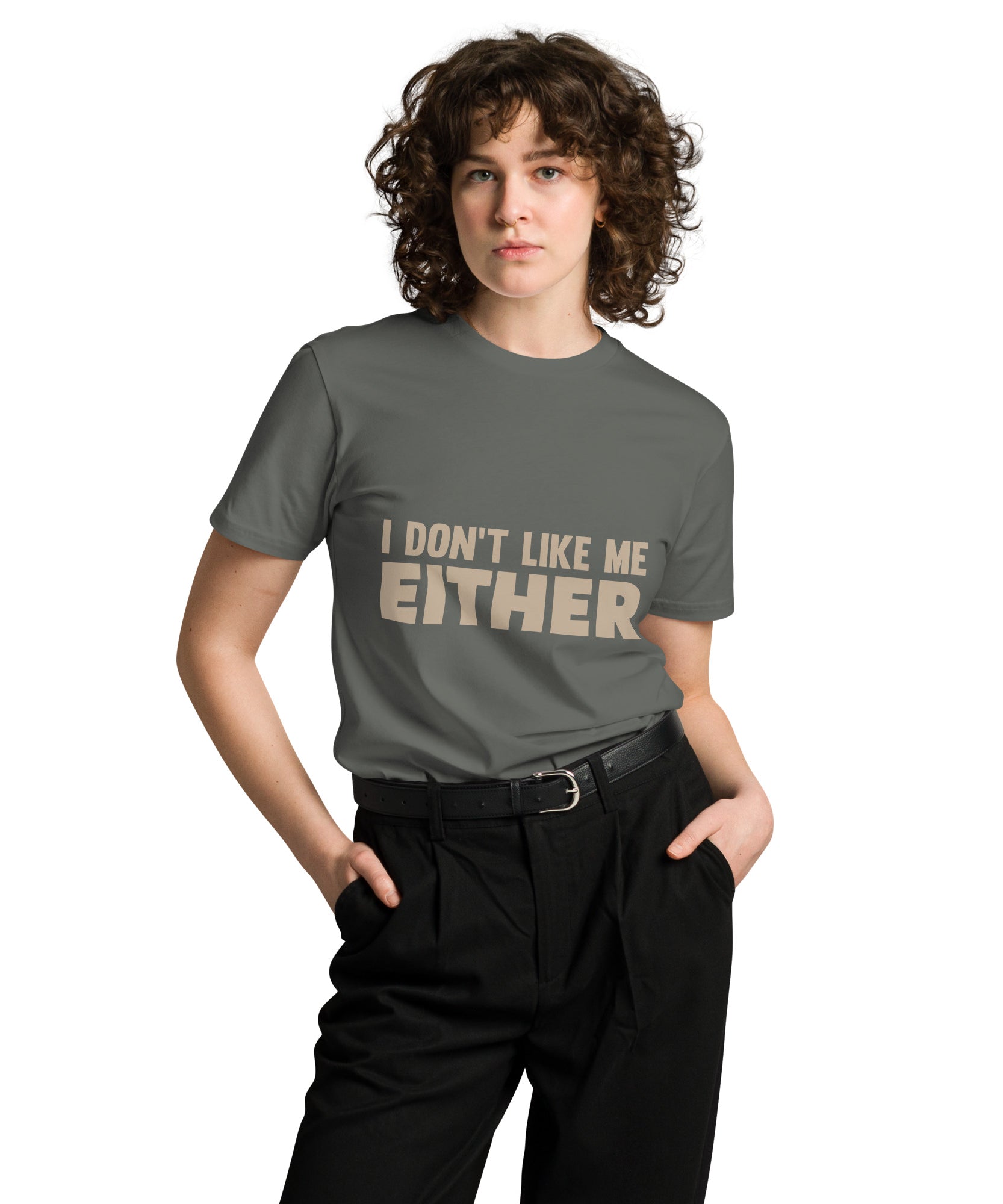 Sarcastic Quote Unisex Premium Cotton T-Shirt | Gallory Hive