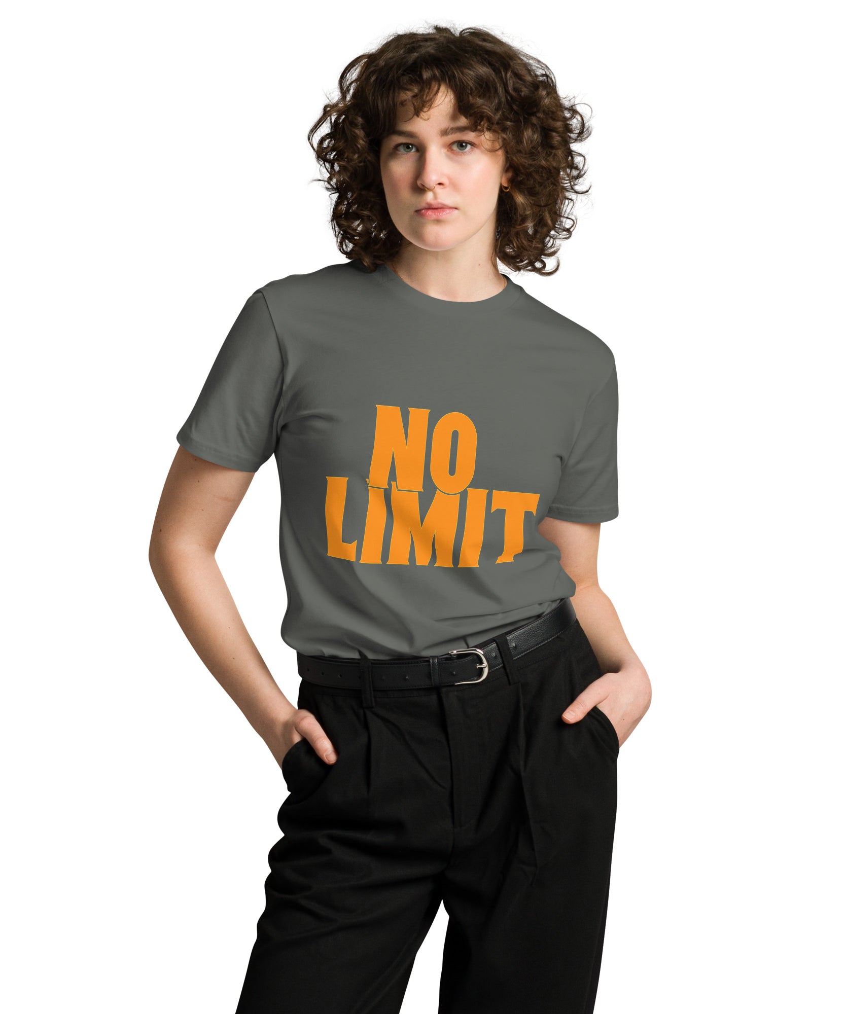 NO LIMIT Premium Unisex Cotton T-Shirt | Gallory Hive