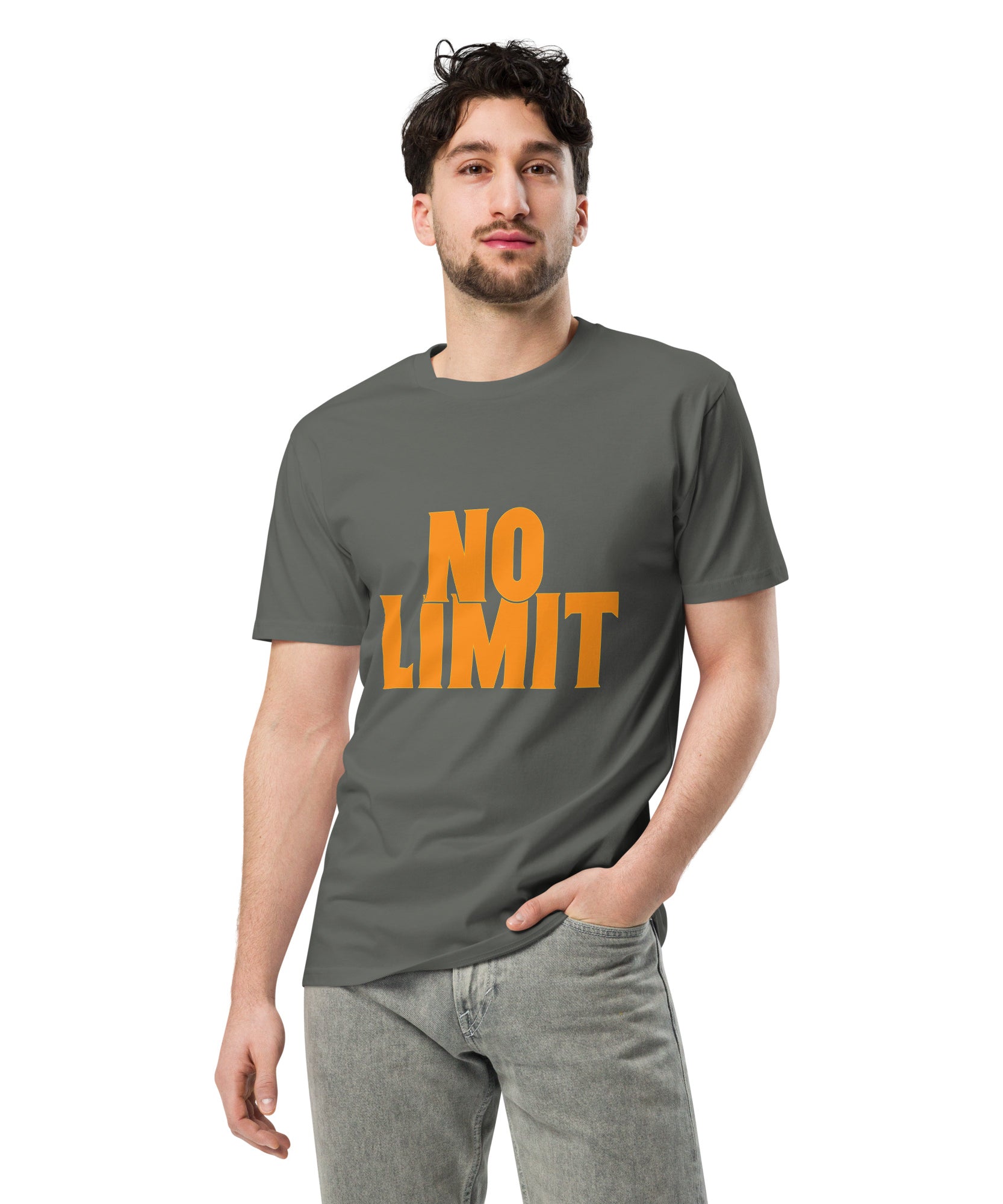 NO LIMIT Premium Unisex Cotton T-Shirt | Gallory Hive
