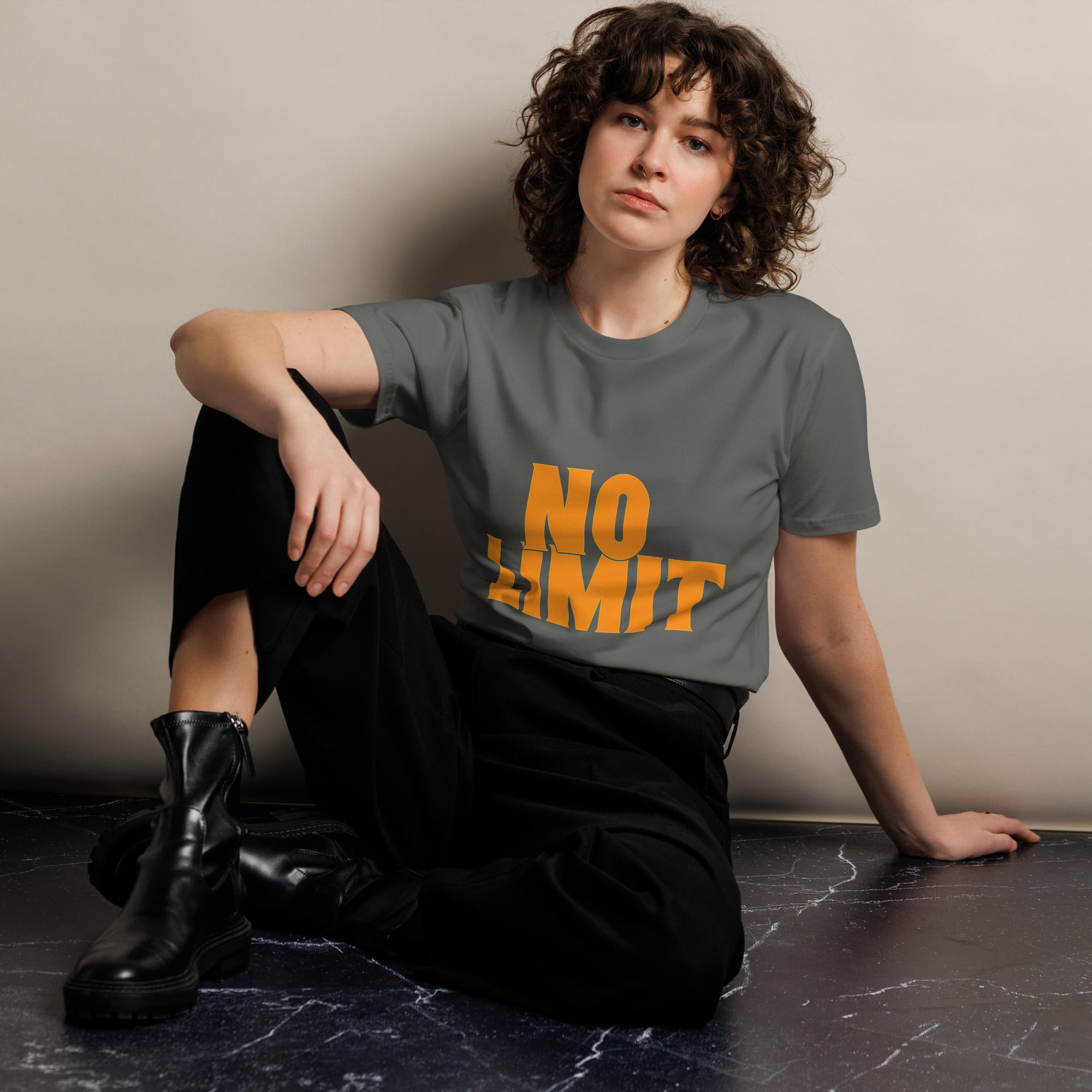 NO LIMIT Premium Unisex Cotton T-Shirt | Gallory Hive