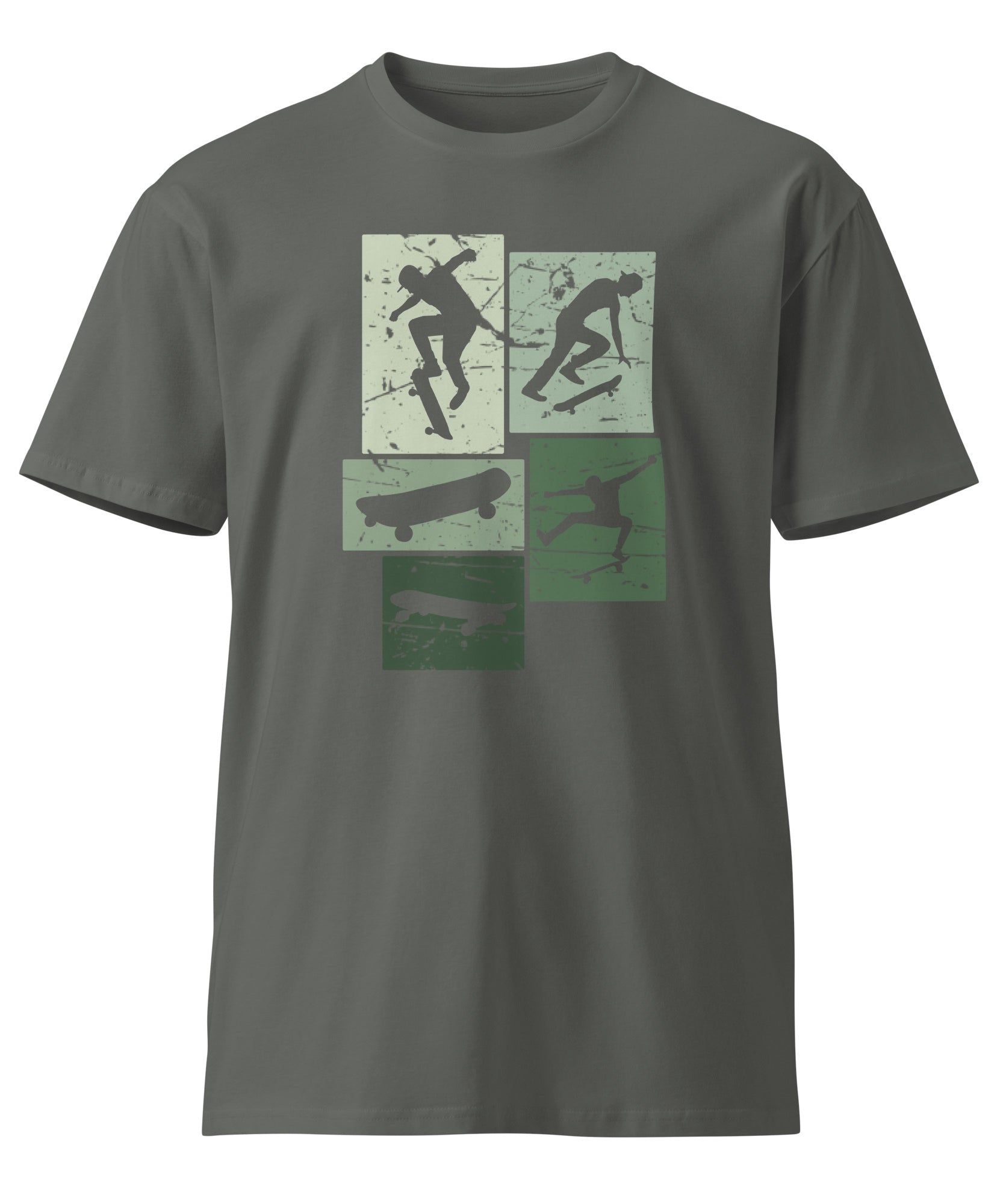 Vintage Skateboarding Cotton Premium T-Shirt | Gallory Hive