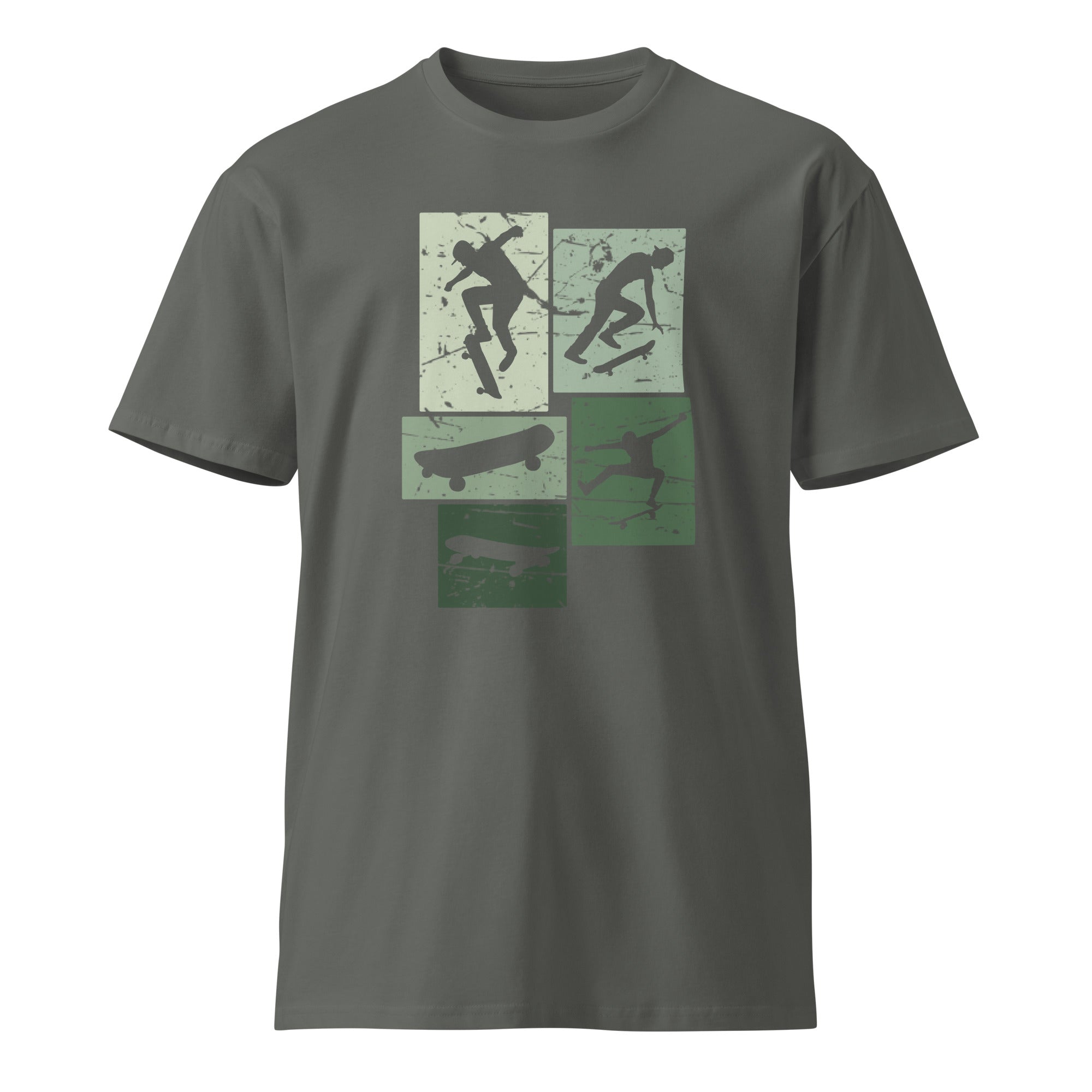 Vintage Skateboarding Cotton Premium T-Shirt | Gallory Hive