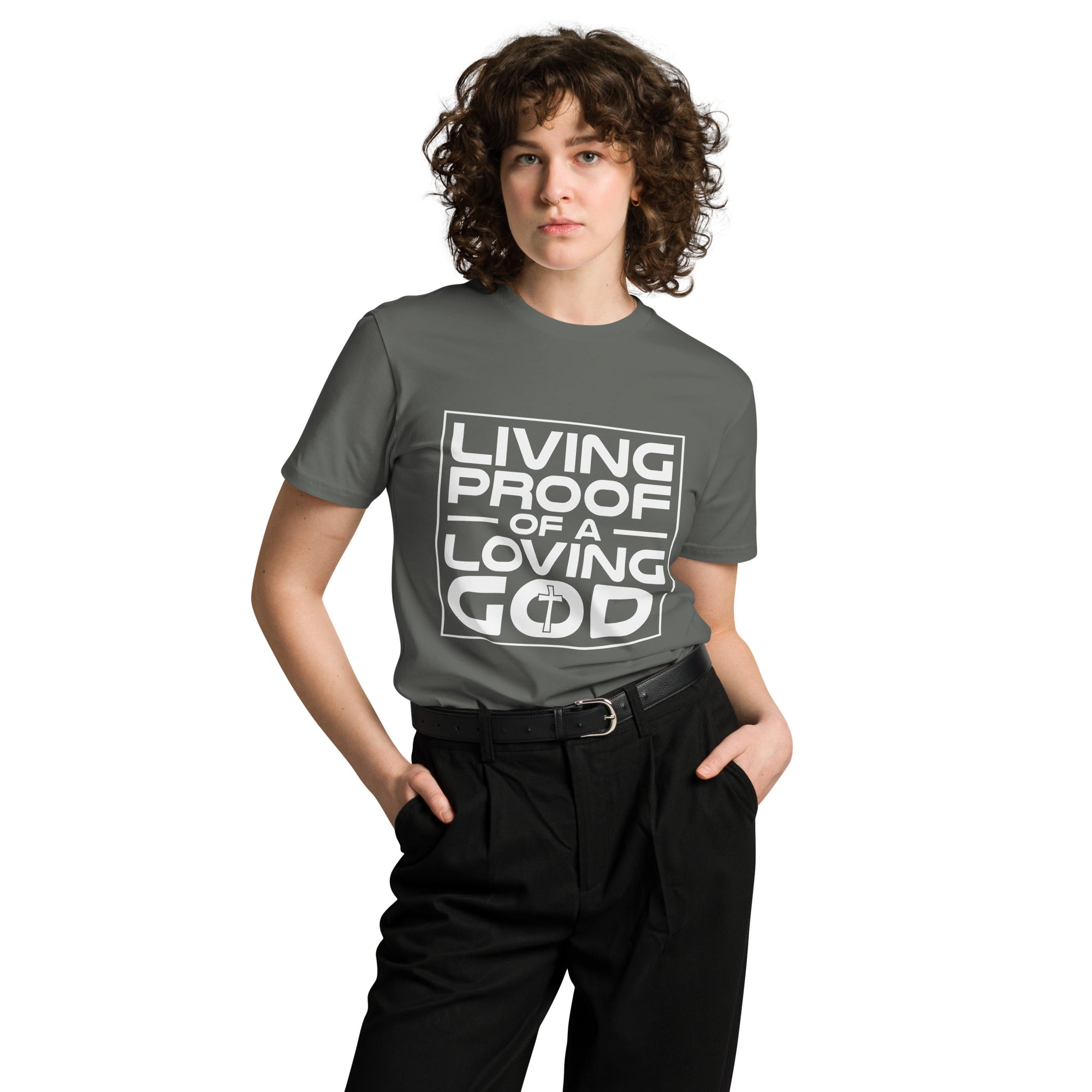 Living Proof Premium Unisex Cotton T-Shirt | Gallory Hive