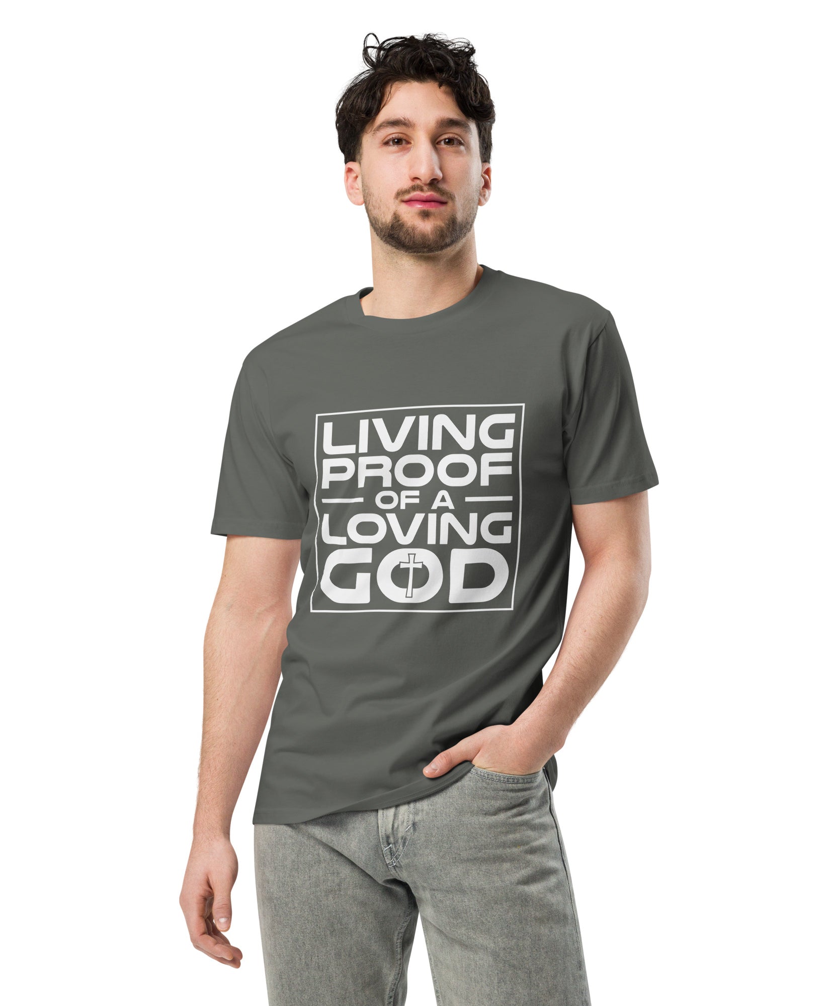 Living Proof Premium Unisex Cotton T-Shirt | Gallory Hive