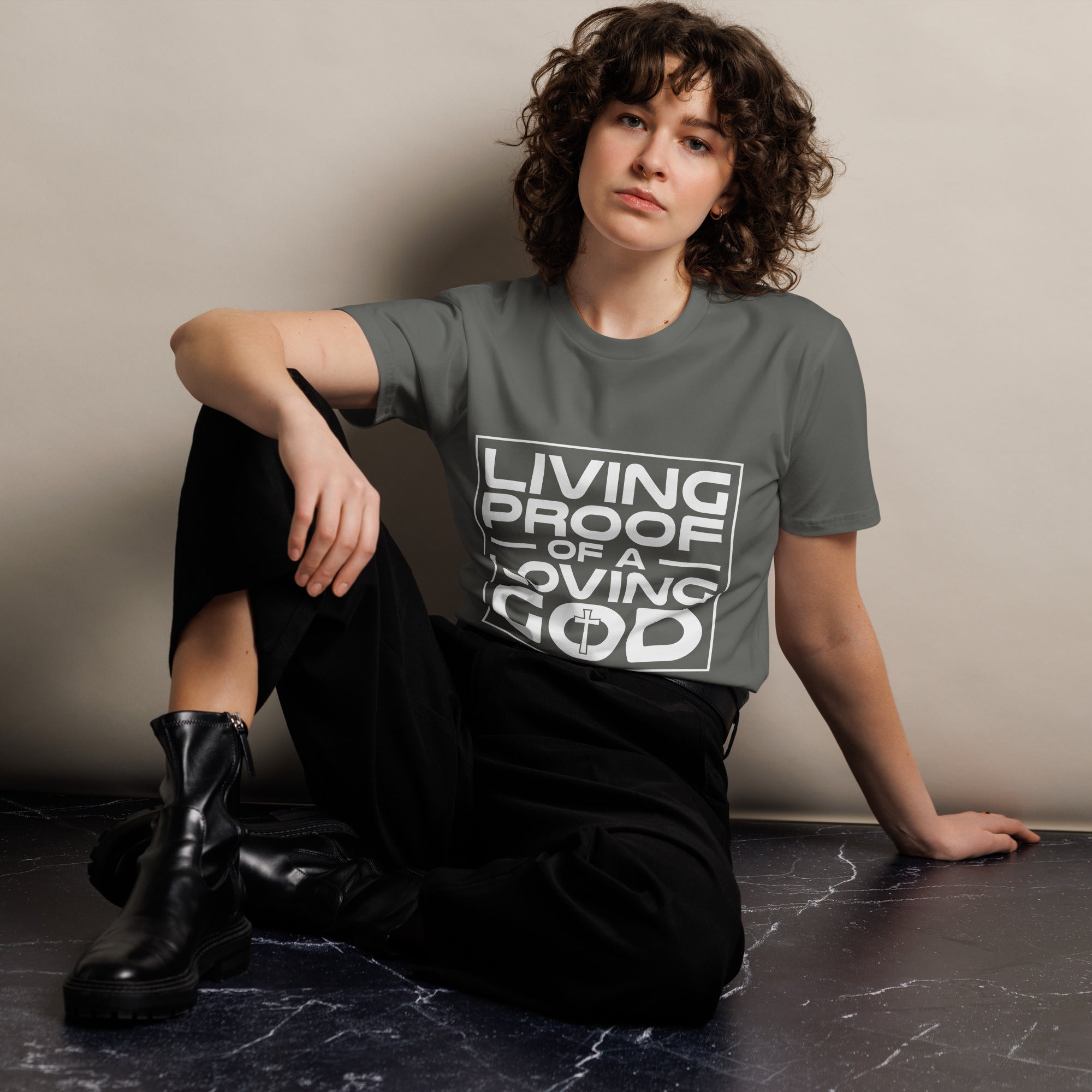 Living Proof Premium Unisex Cotton T-Shirt | Gallory Hive