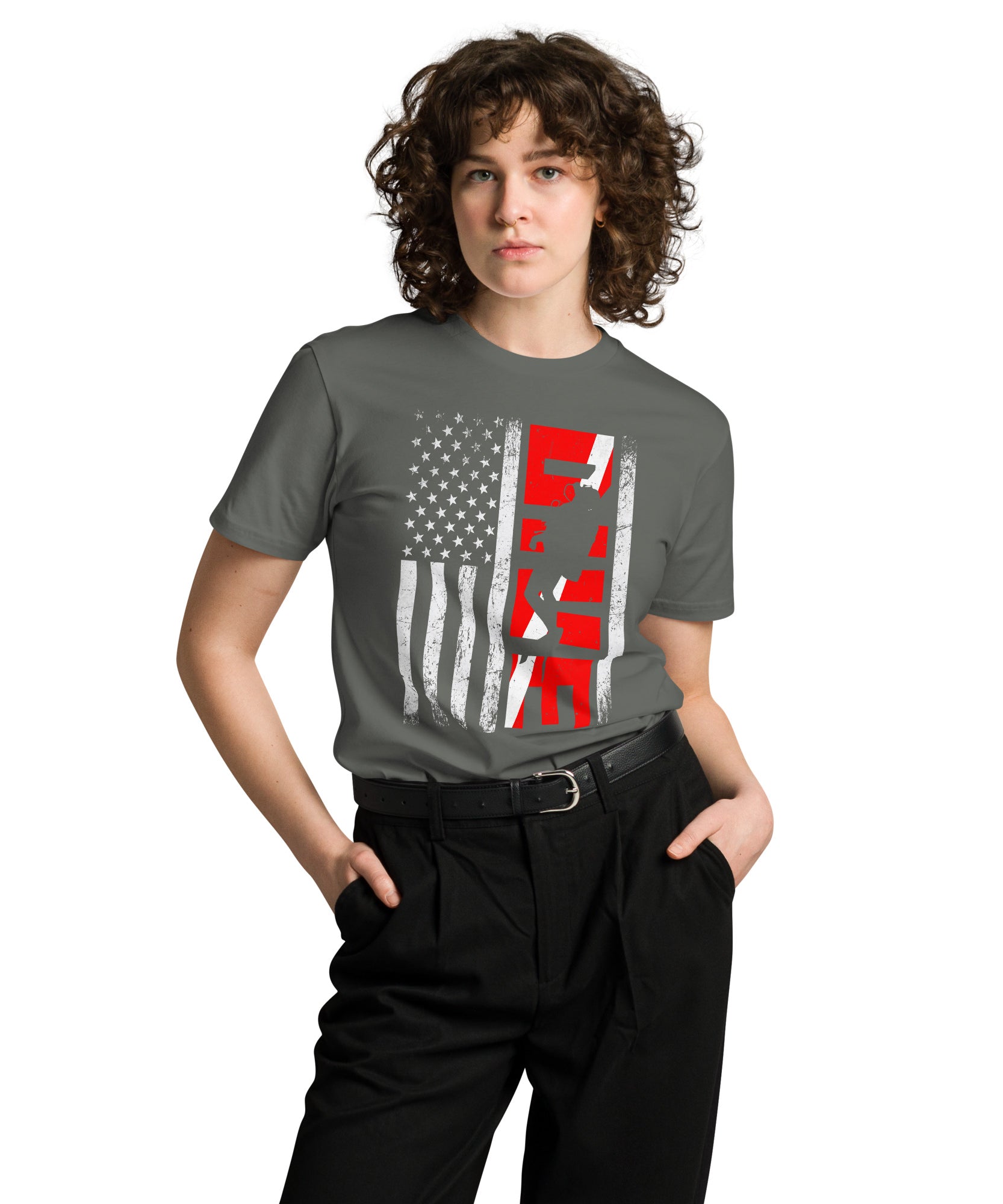 Scuba Dive Unisex Premium Cotton T-Shirt | Gallory Hive