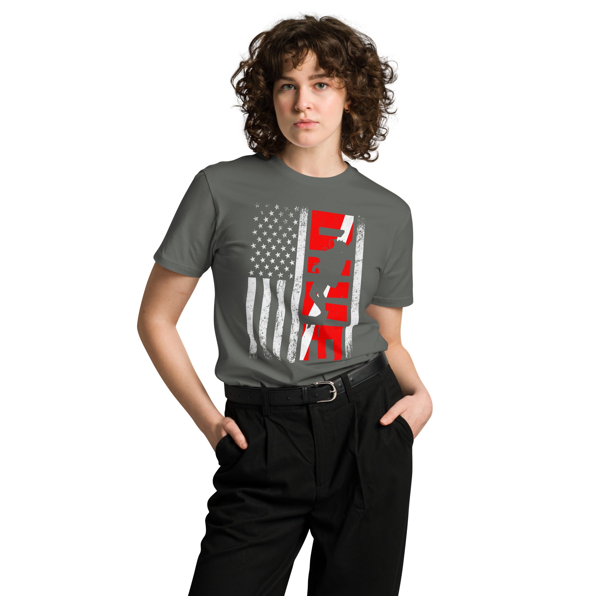 Scuba Dive Unisex Premium Cotton T-Shirt | Gallory Hive