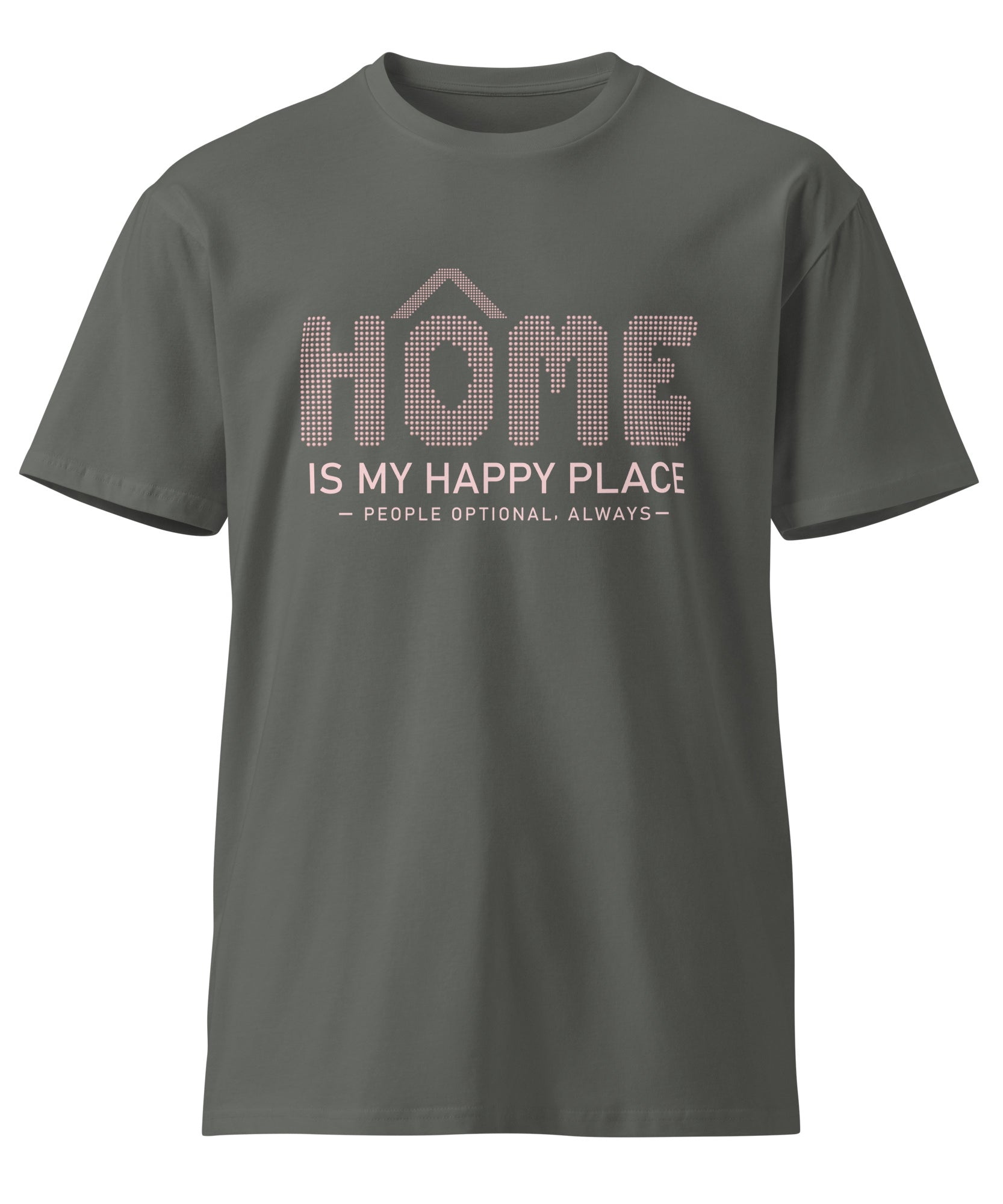 Introvert Homebody Premium Cotton T-Shirt | Gallory Hive