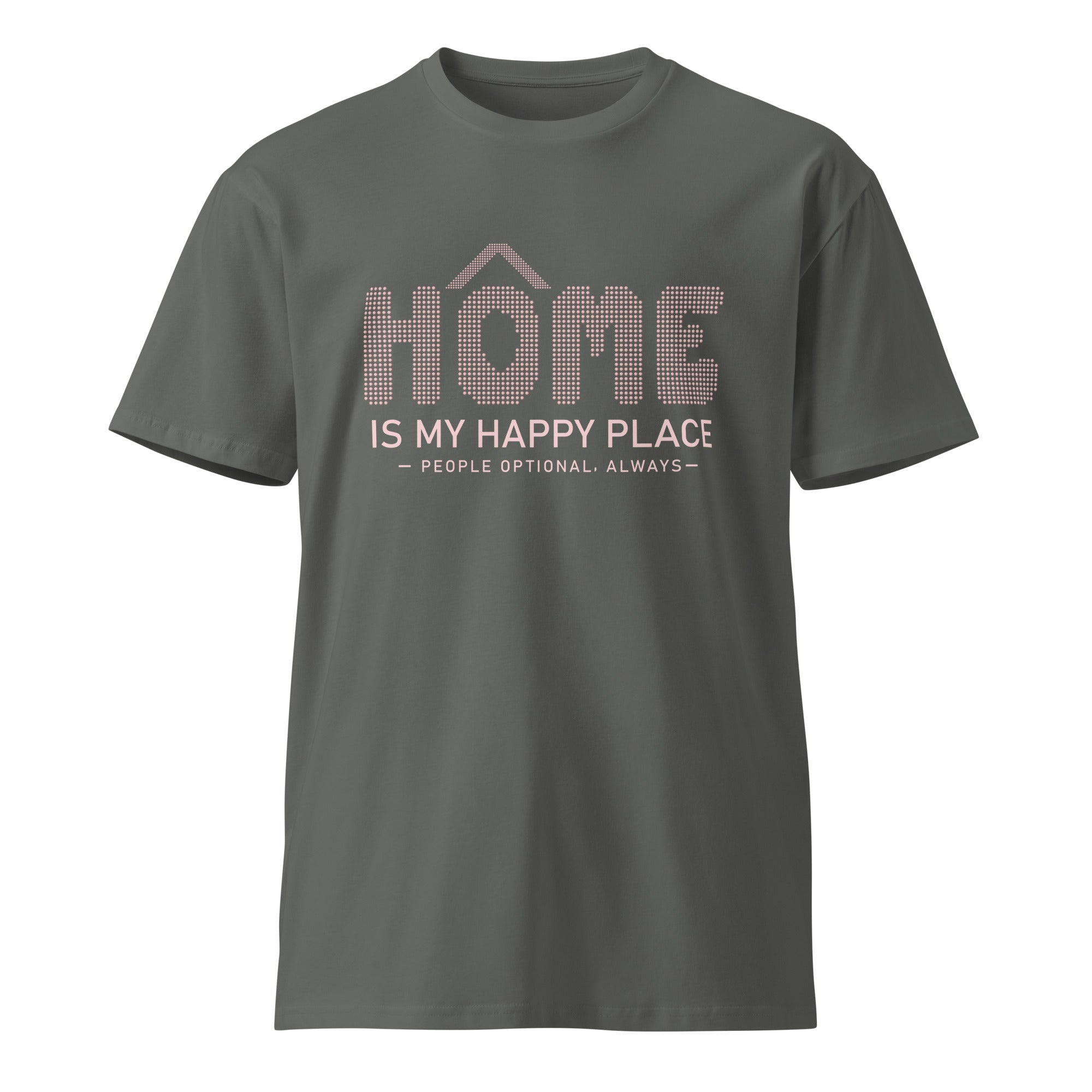 Introvert Homebody Premium Cotton T-Shirt | Gallory Hive