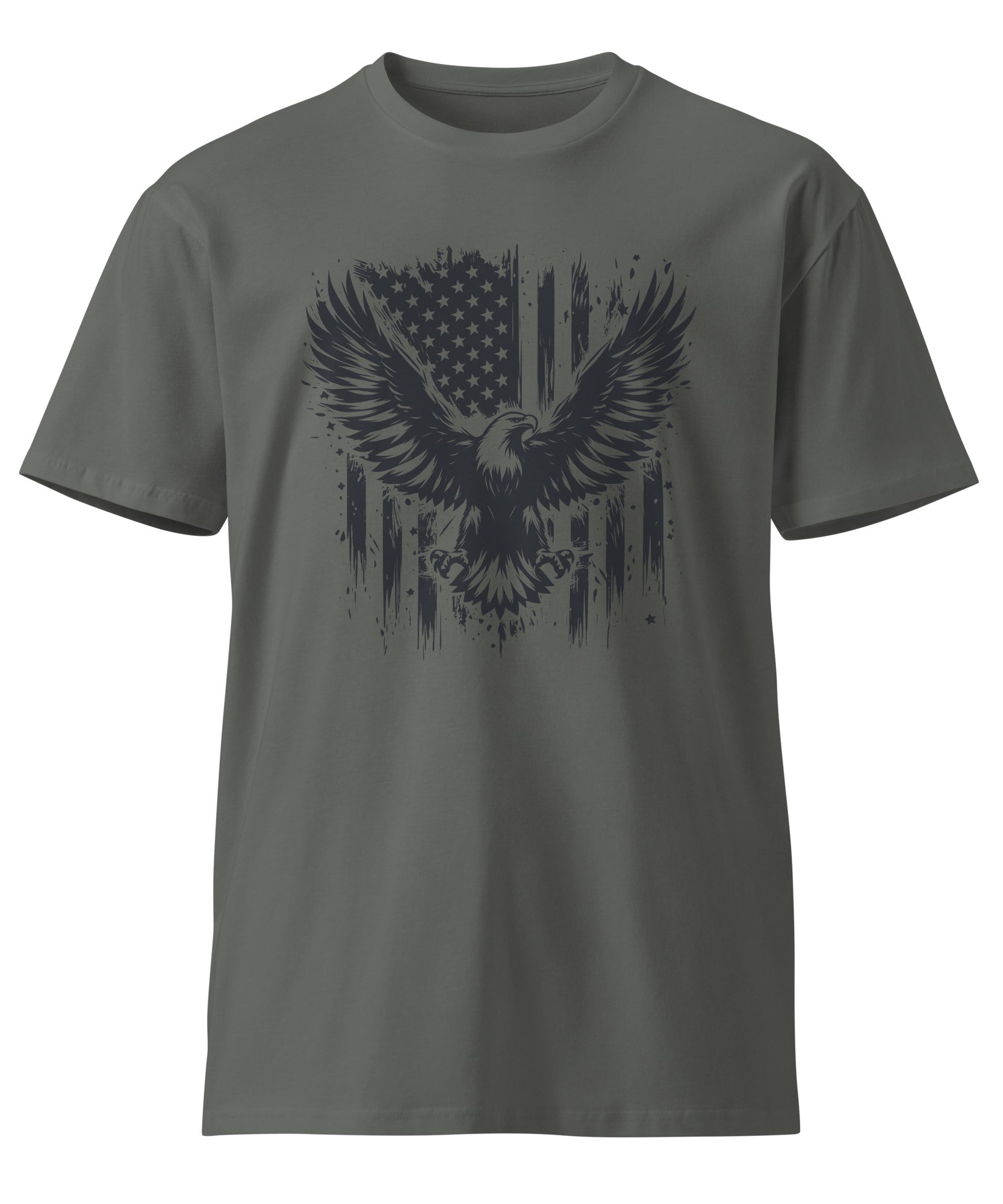 American Eagle Unisex Cotton T-Shirt | Gallory Hive