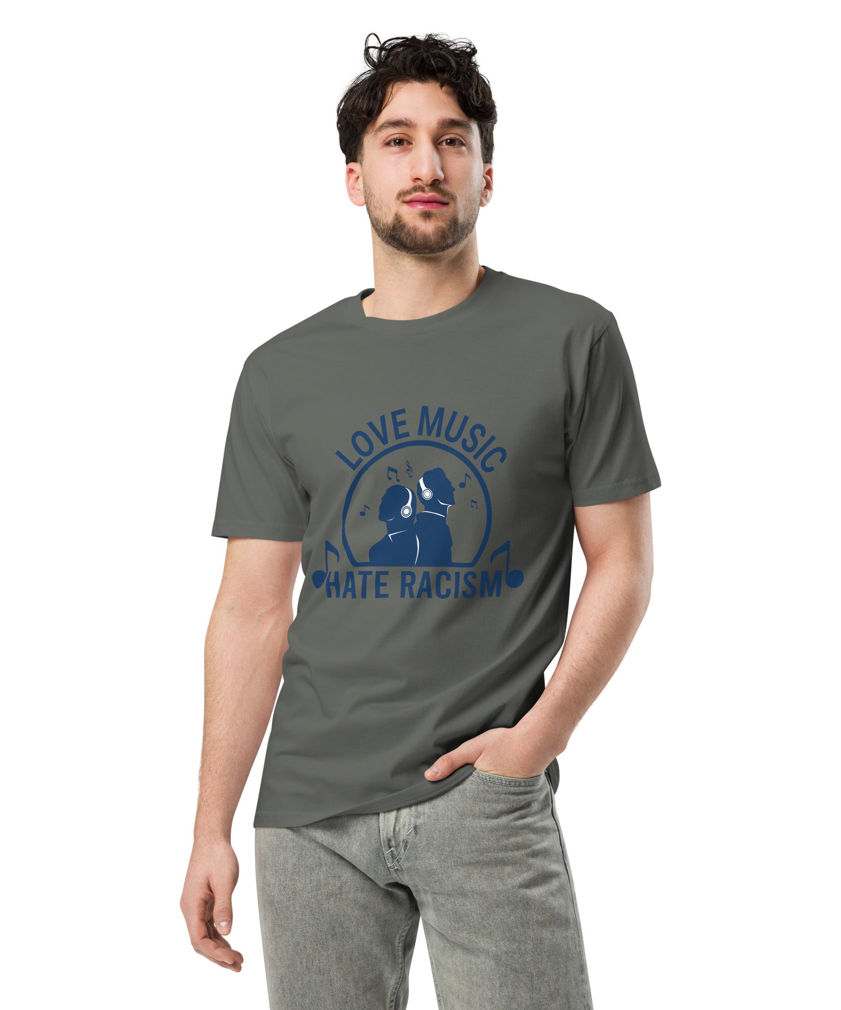 Love Music Hate Racism T-Shirt | Gallory Hive