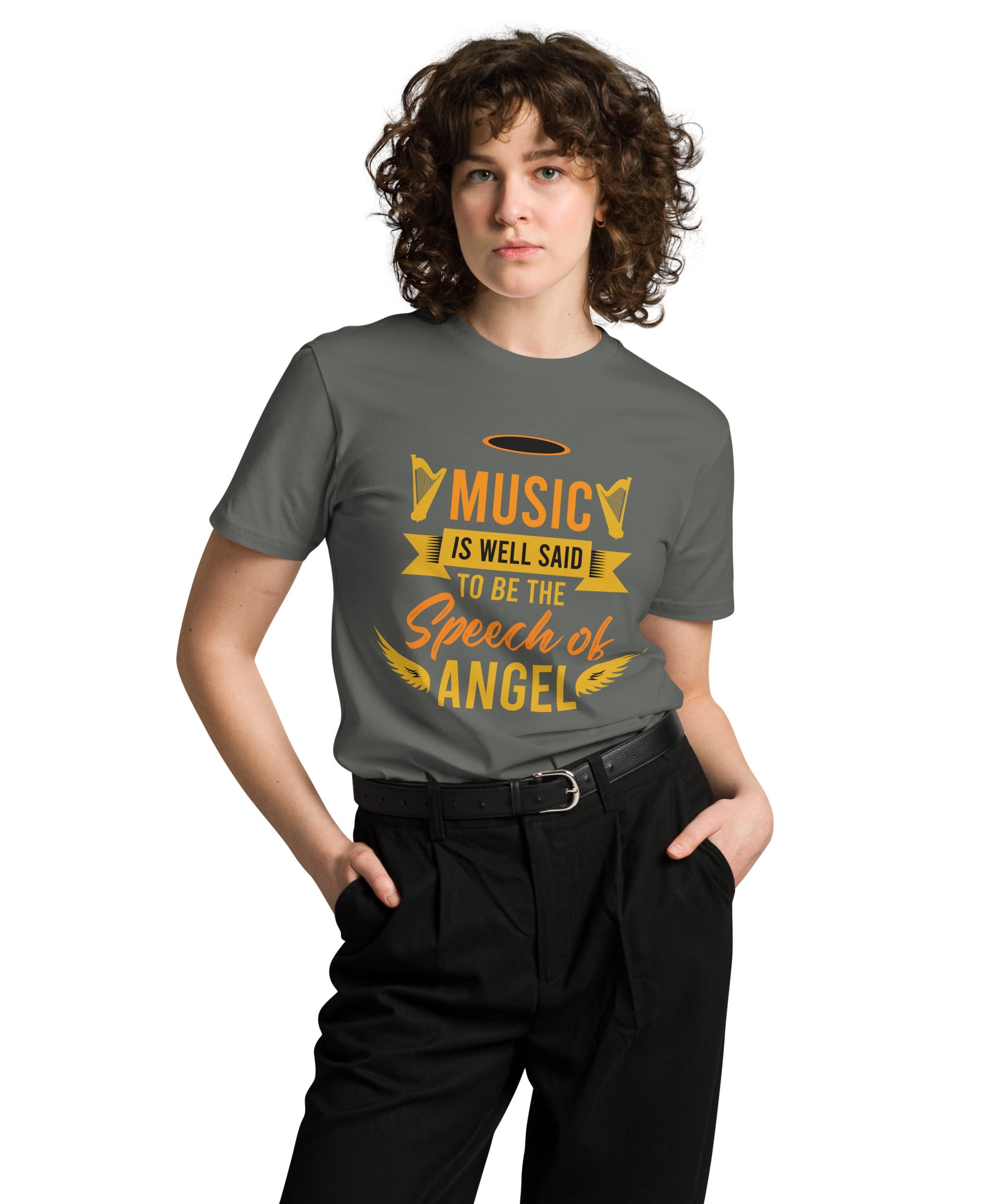 Music Is the Speech of Angels T-Shirt | Gallory Hive