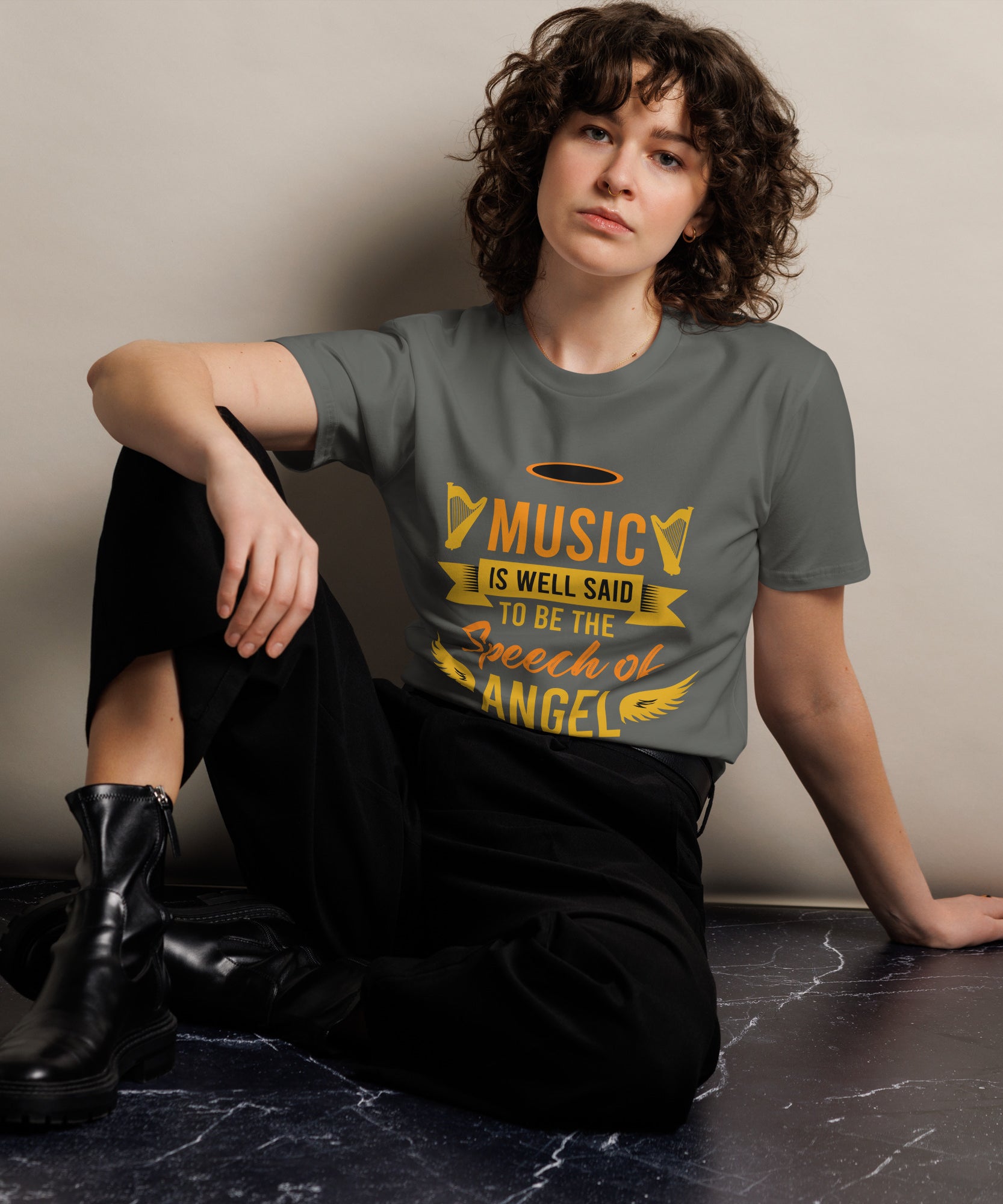 Music Is the Speech of Angels T-Shirt | Gallory Hive