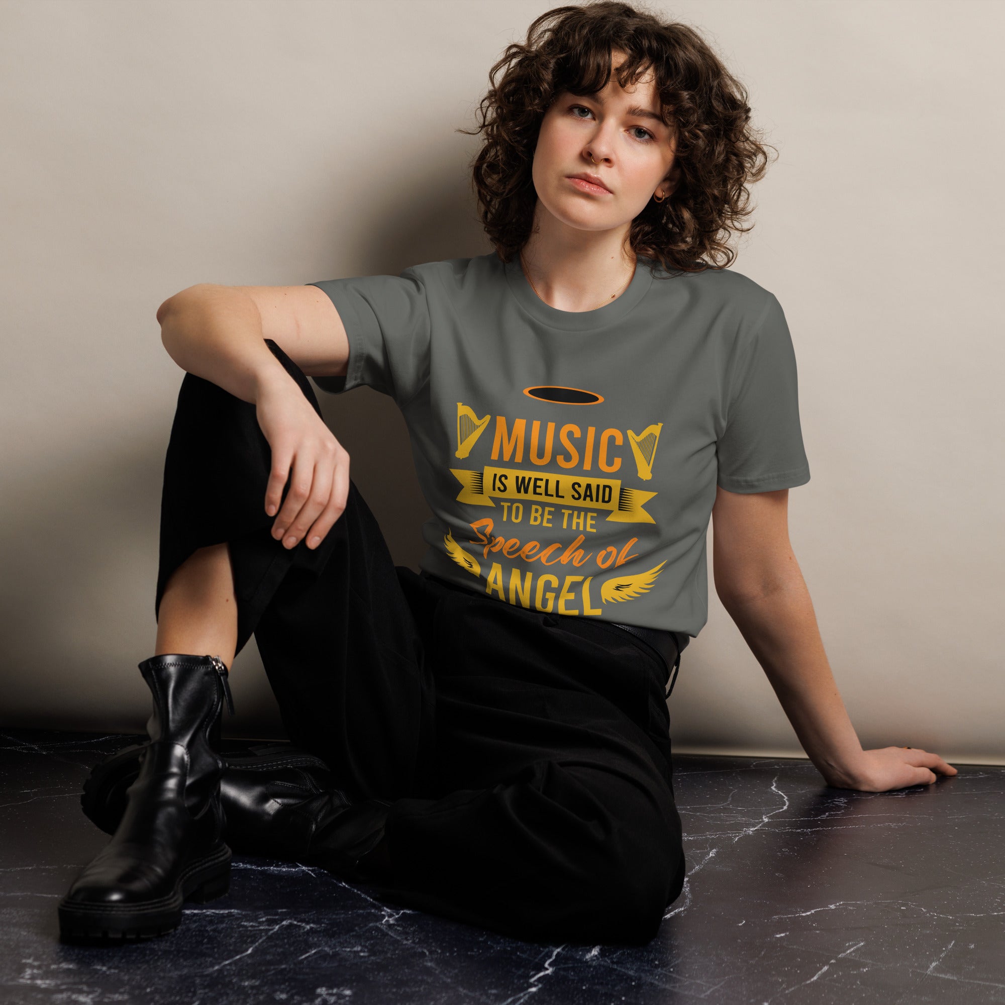 Music Is the Speech of Angels T-Shirt | Gallory Hive