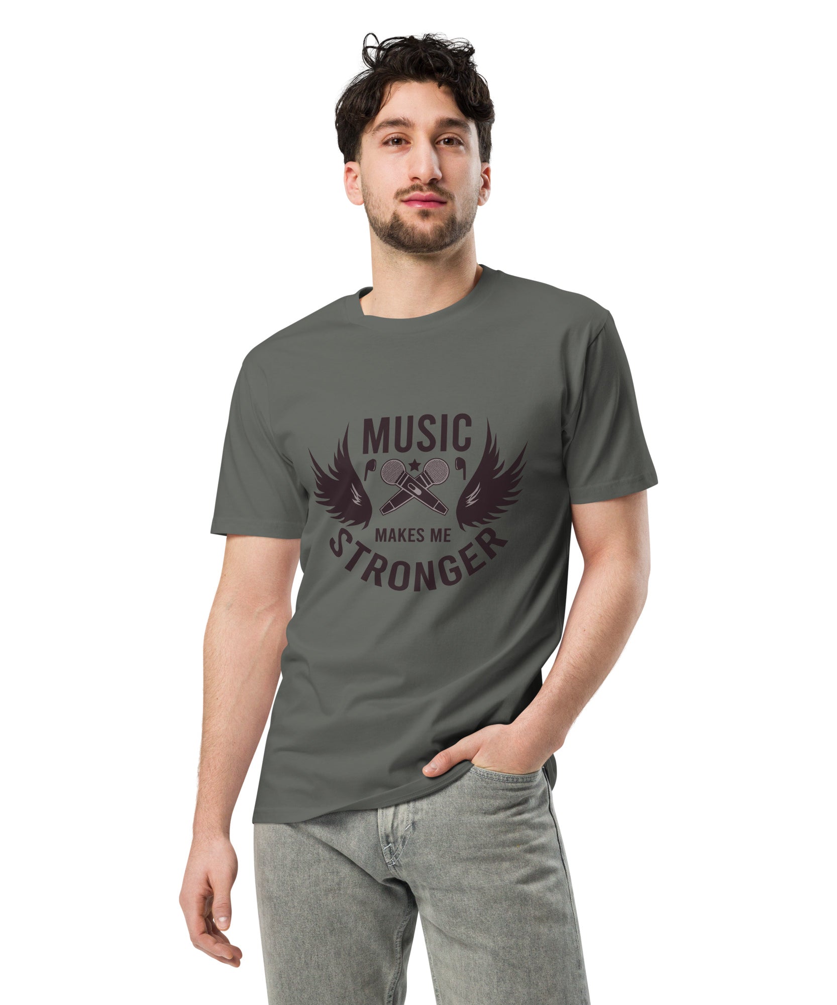 Music Makes Me Stronger T-Shirt | Gallory Hive