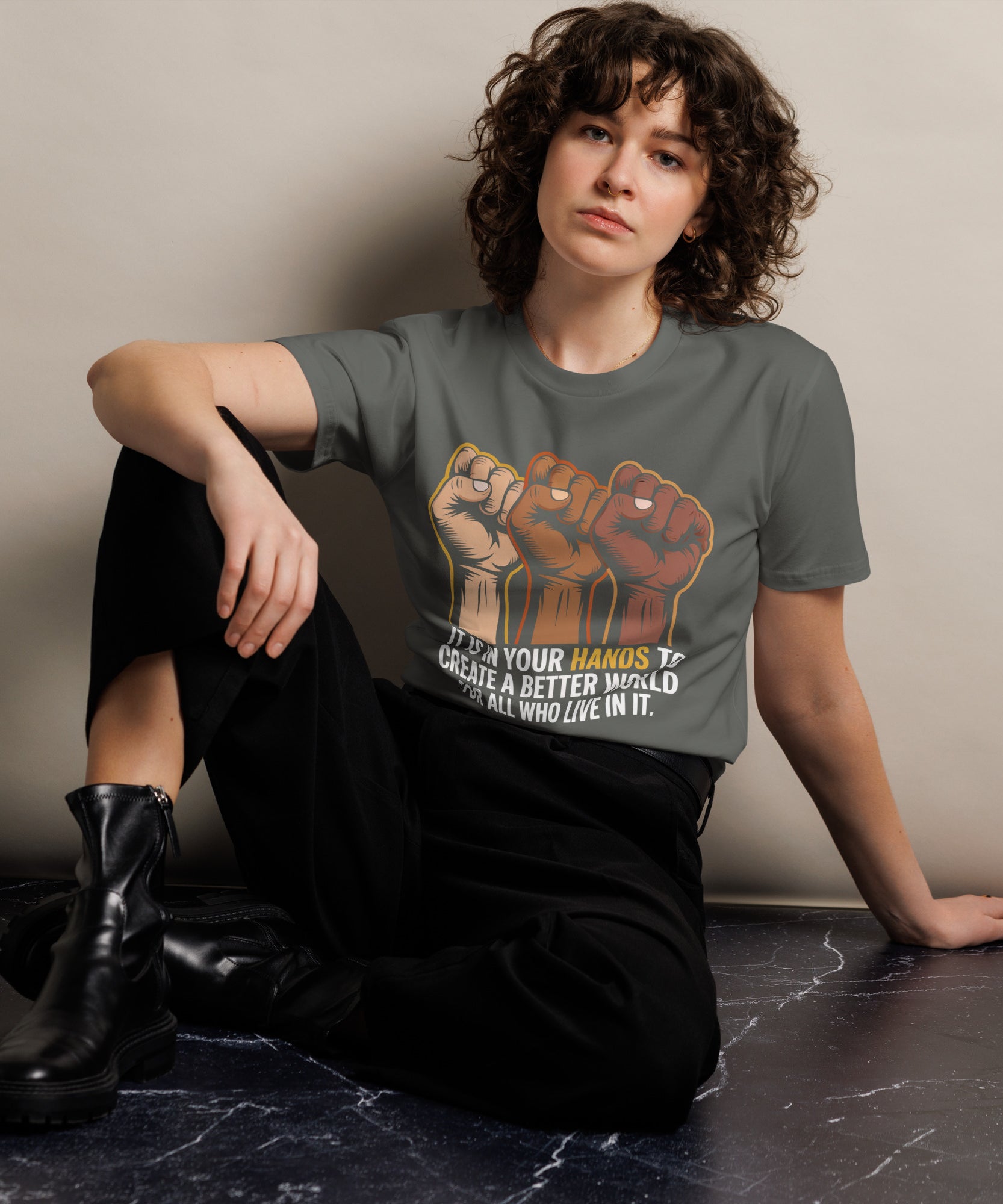 Inspirational Quote Unisex Premium Cotton T-Shirt | Gallory Hive