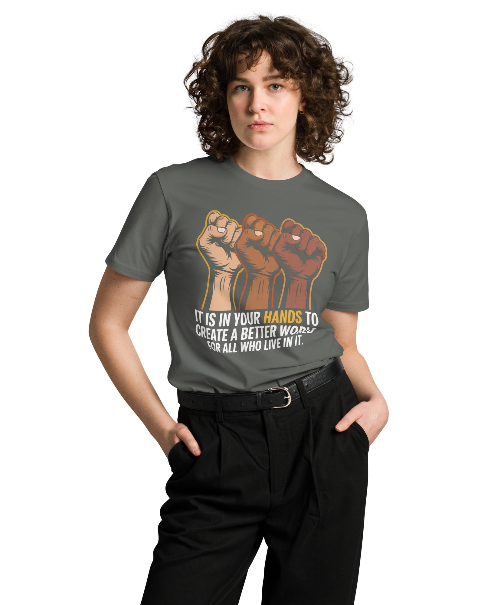 Inspirational Quote Unisex Premium Cotton T-Shirt | Gallory Hive