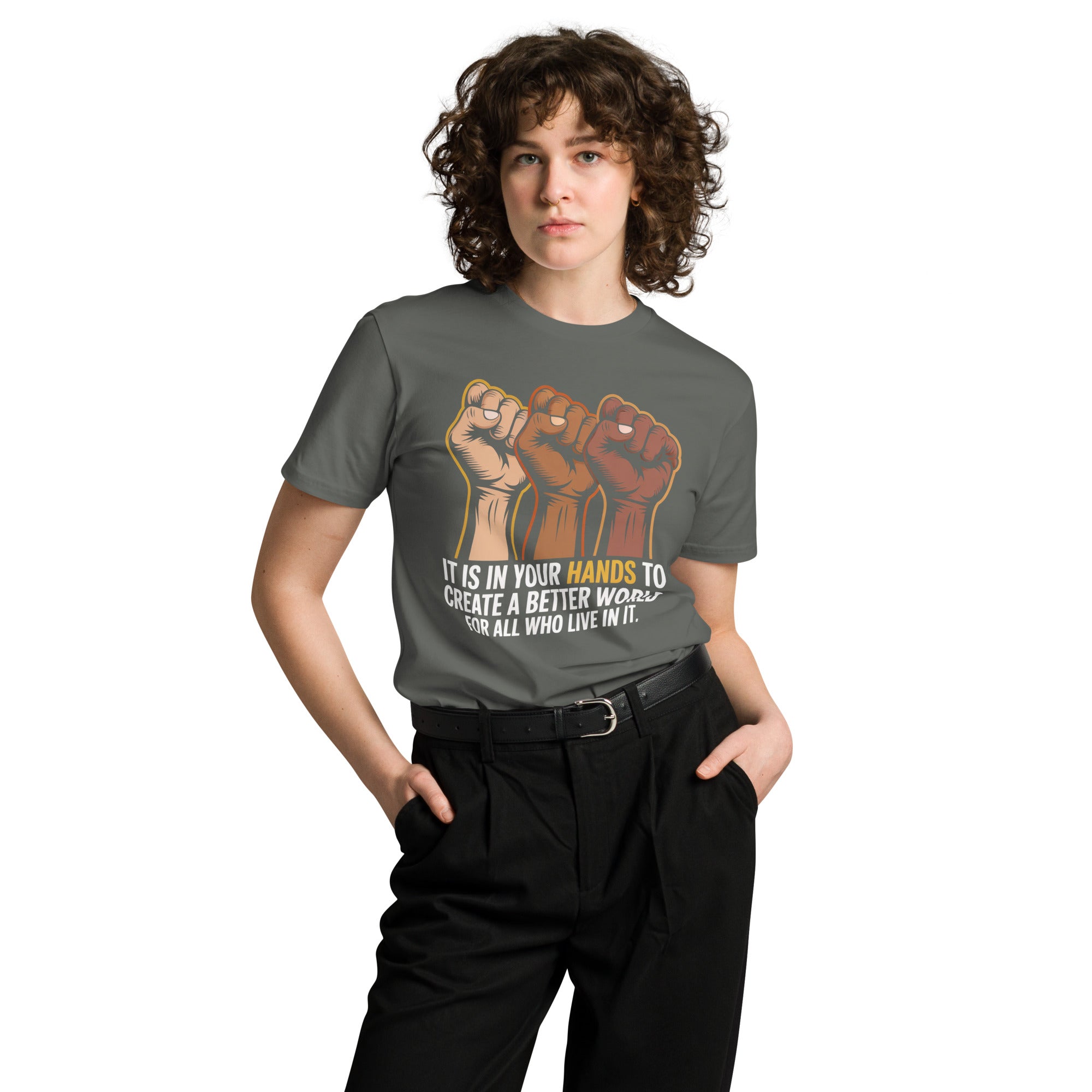 Inspirational Quote Unisex Premium Cotton T-Shirt | Gallory Hive
