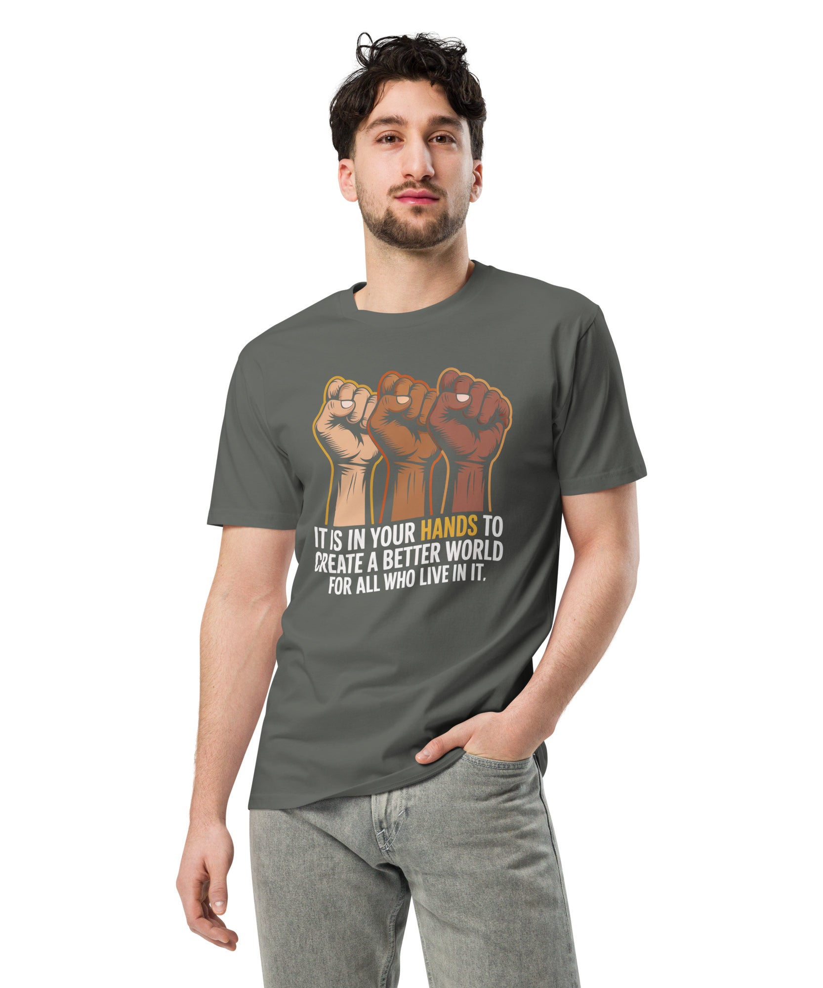 Inspirational Quote Unisex Premium Cotton T-Shirt | Gallory Hive
