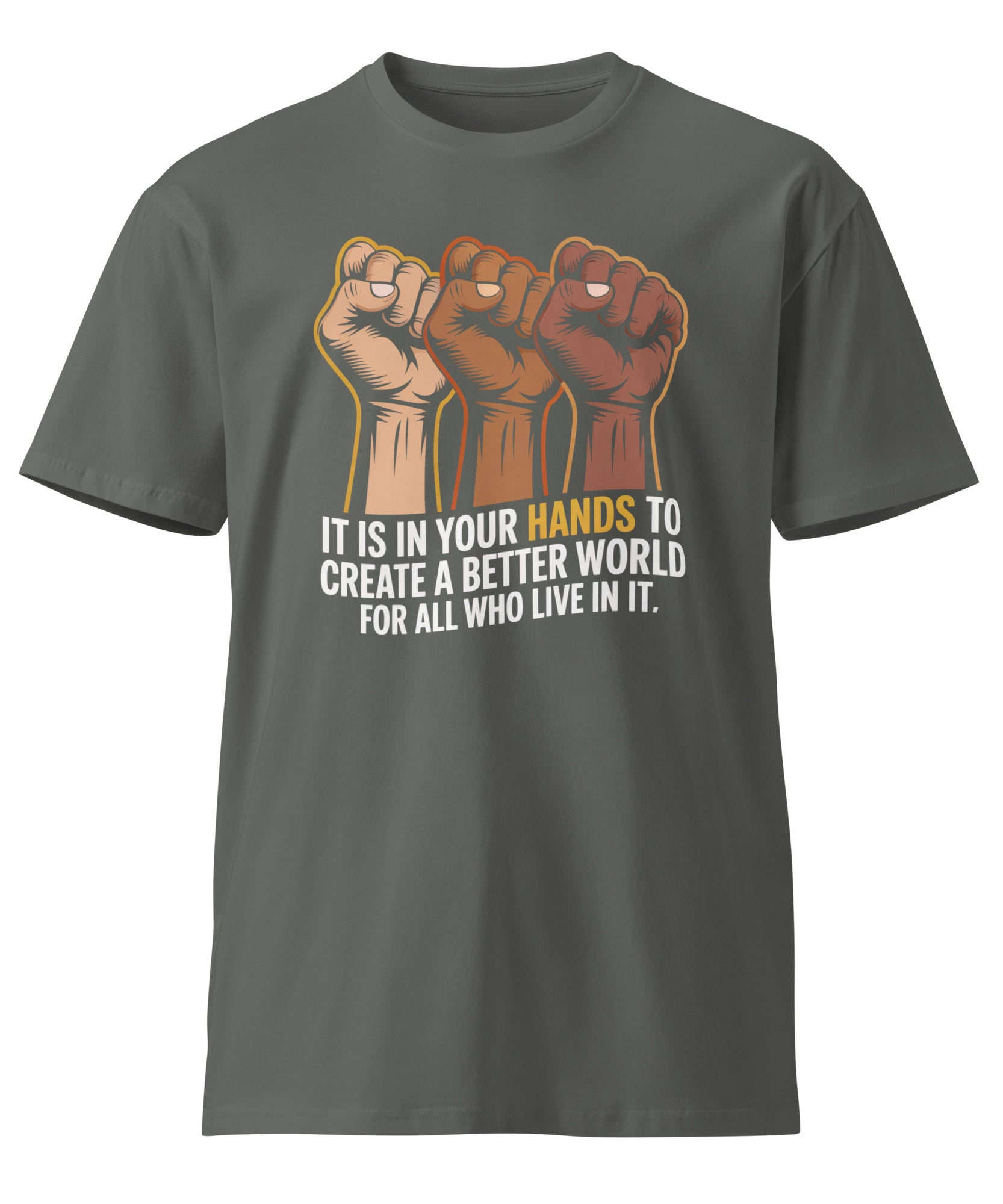 Inspirational Quote Unisex Premium Cotton T-Shirt | Gallory Hive