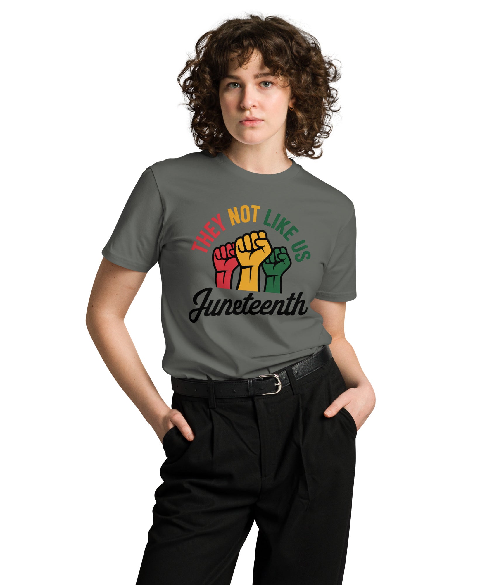 They Not Like Us Graphic Unisex Premium Cotton T-Shirt | Gallory Hive