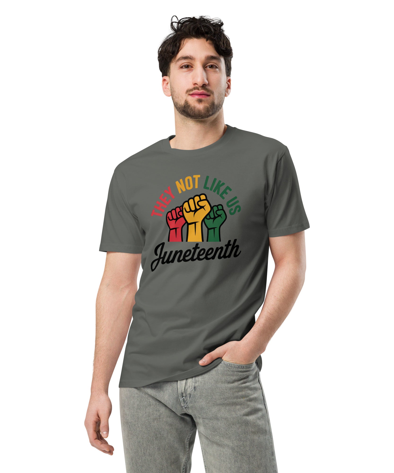 They Not Like Us Graphic Unisex Premium Cotton T-Shirt | Gallory Hive