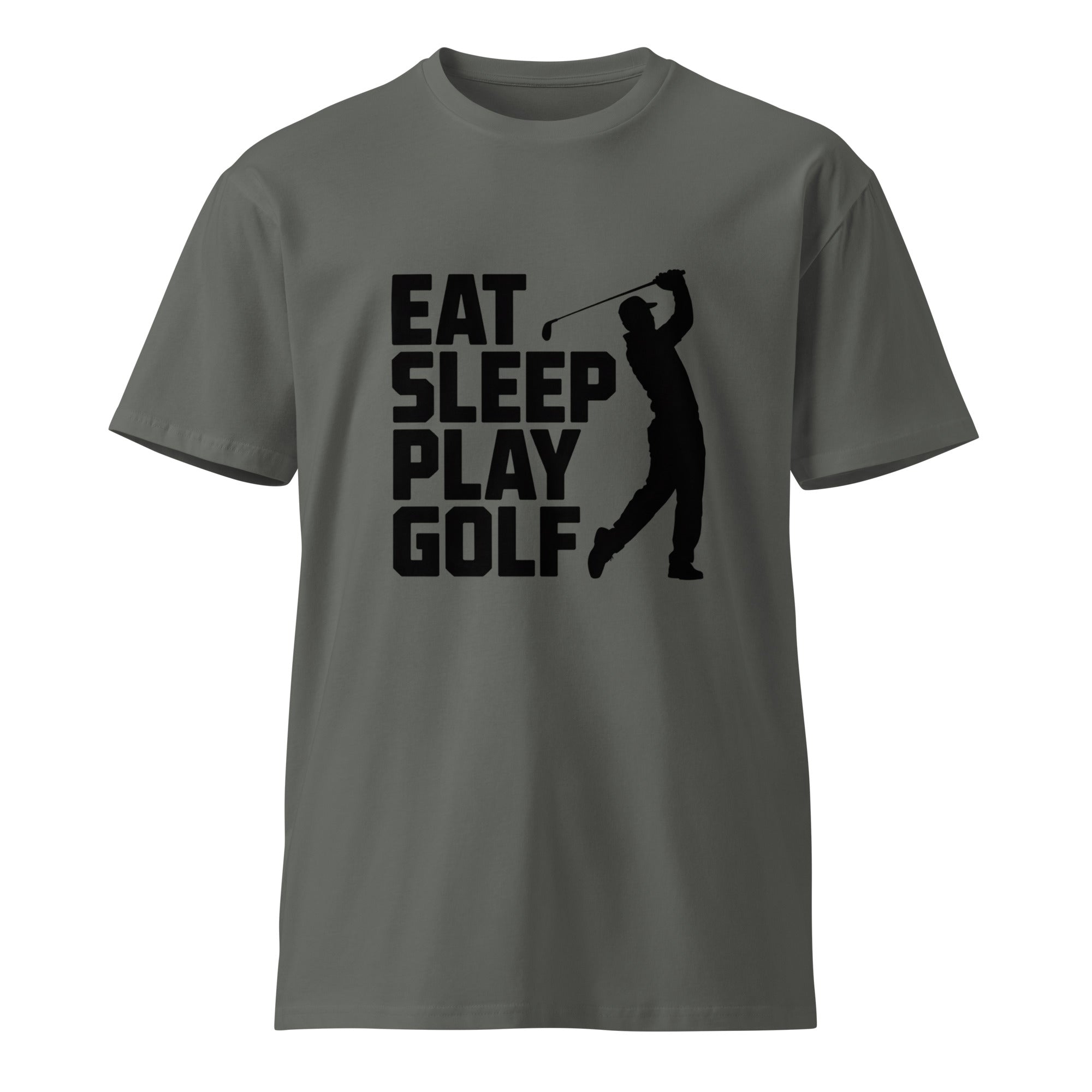 Eat Sleep Play Golf Golfer Unisex Premium T-Shirt | Gallory Hive